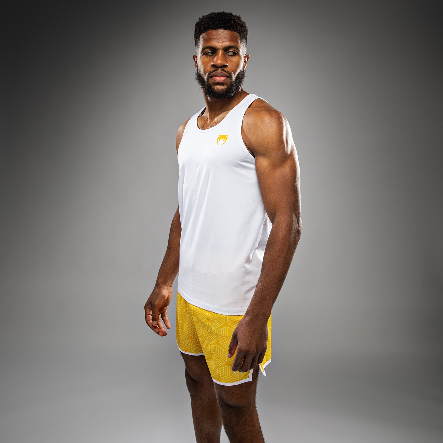 Venum Octane Tank Top - Wit/Vibrant Geel