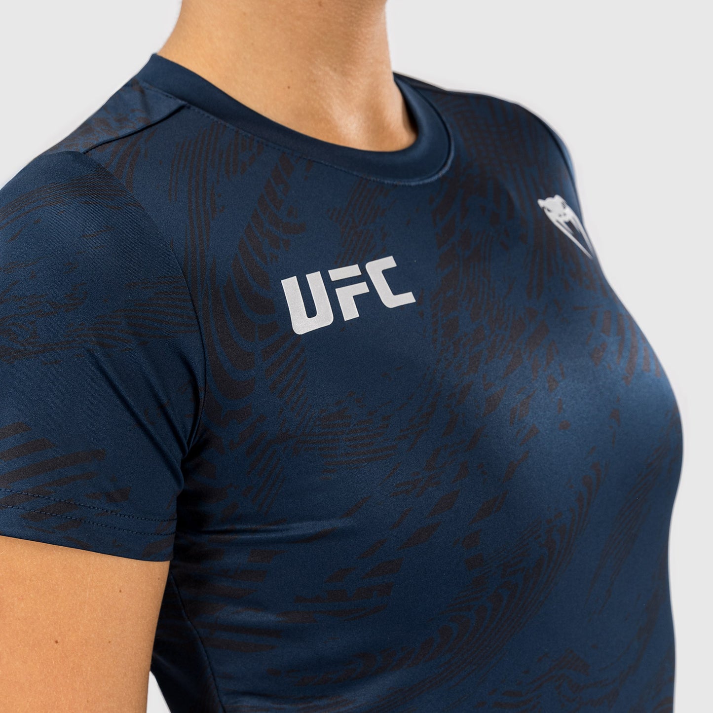UFC Fusion by Venum Fight Week Dry-Tech T-shirt voor Dames - Oceaanblauw