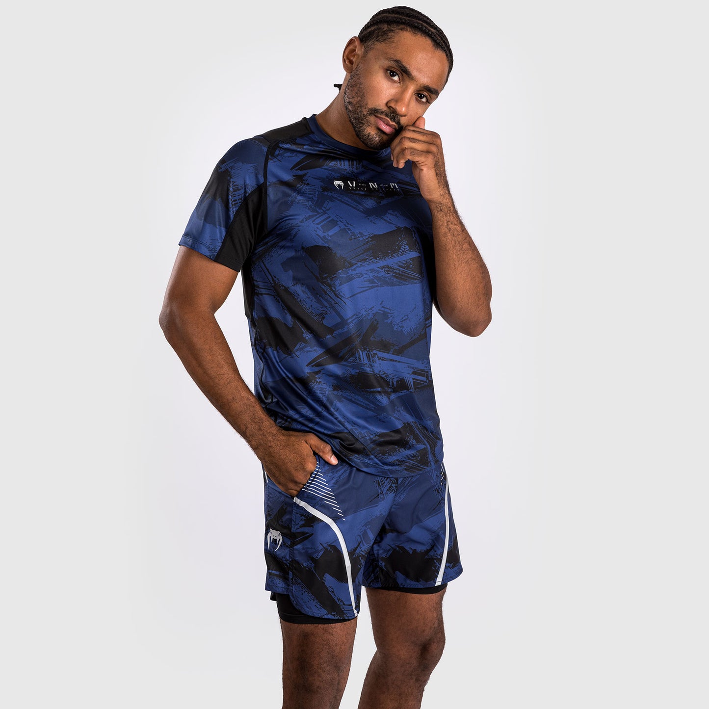 Venum Electron 3.0 Dry-Tech t-shirt - Marine