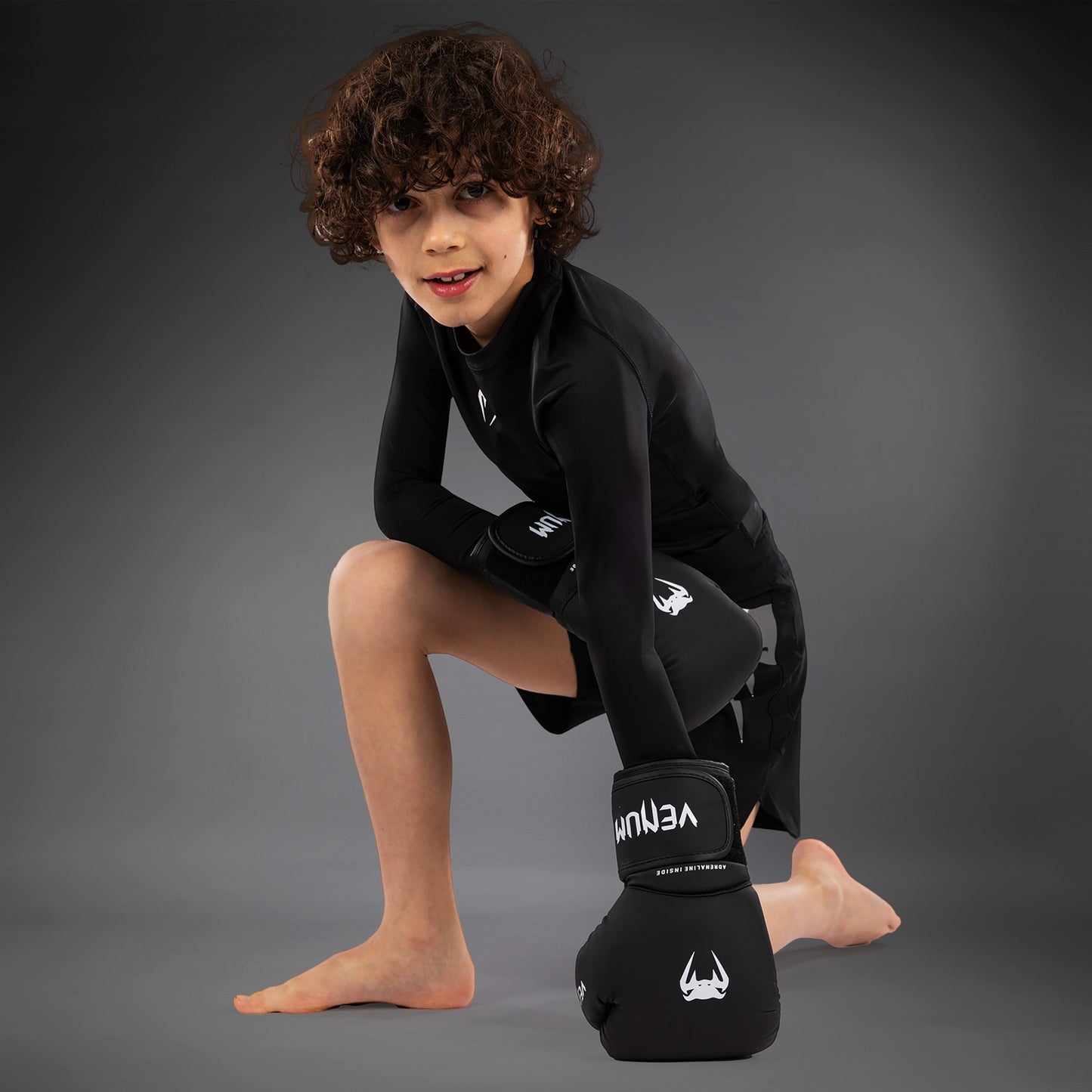 Venum Light Fight Shorts voor Kinderen - Zwart