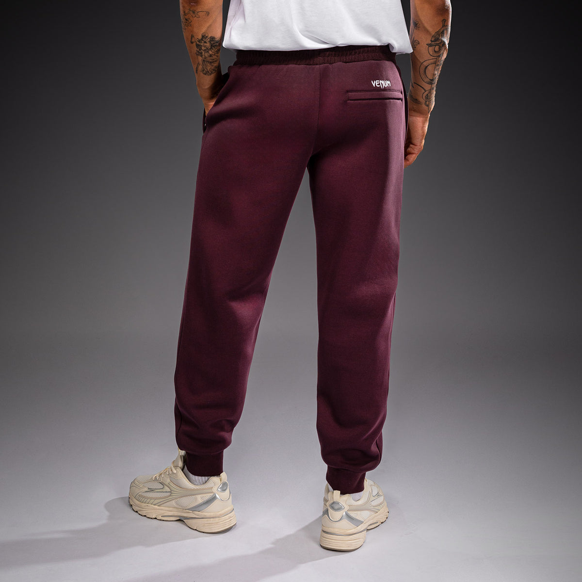 Venum Attack Fleece & Weave Joggingbroek - Bordeauxrood