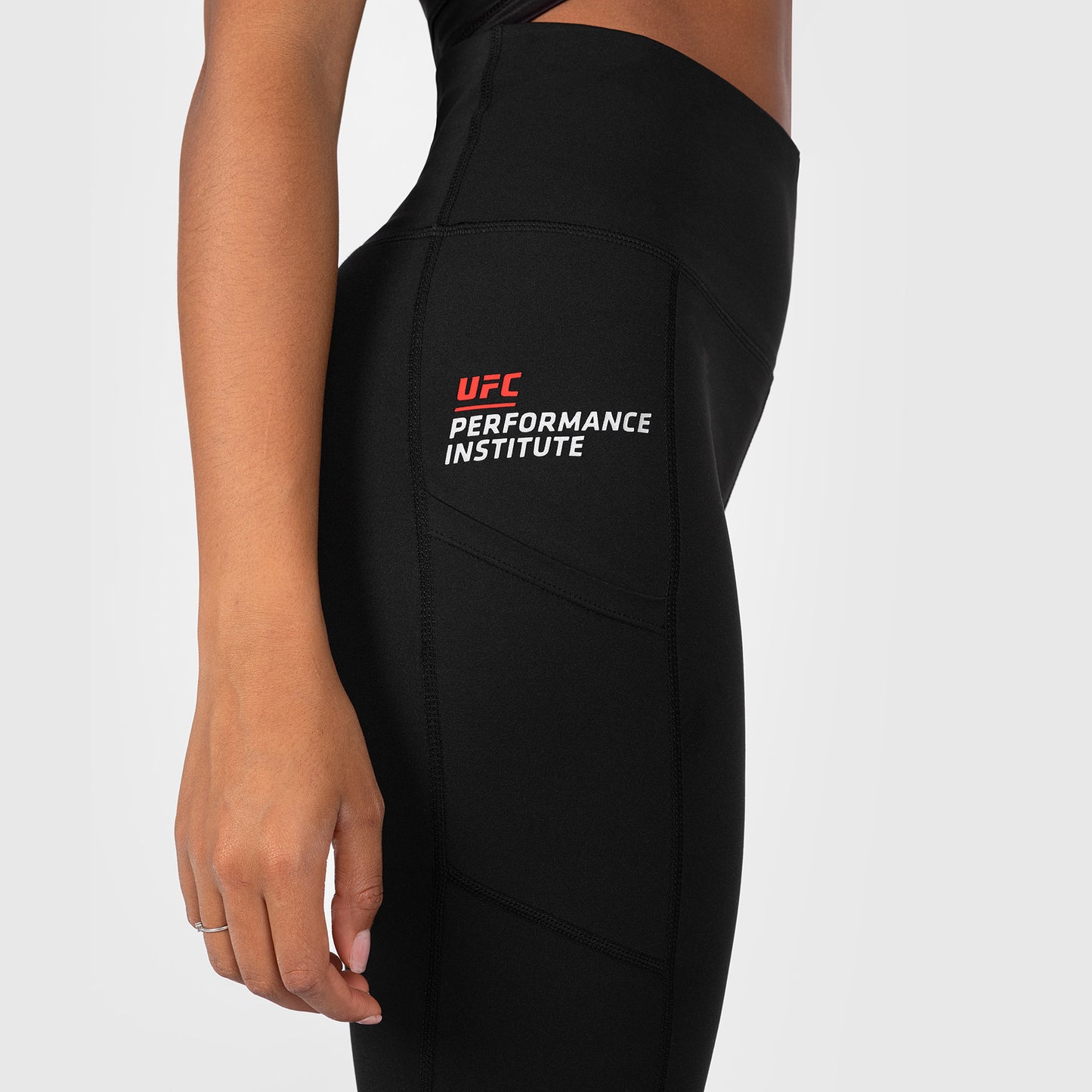 UFC Venum Performance Institute 2.0 Performance Tight voor Dames - Zwart/Rood