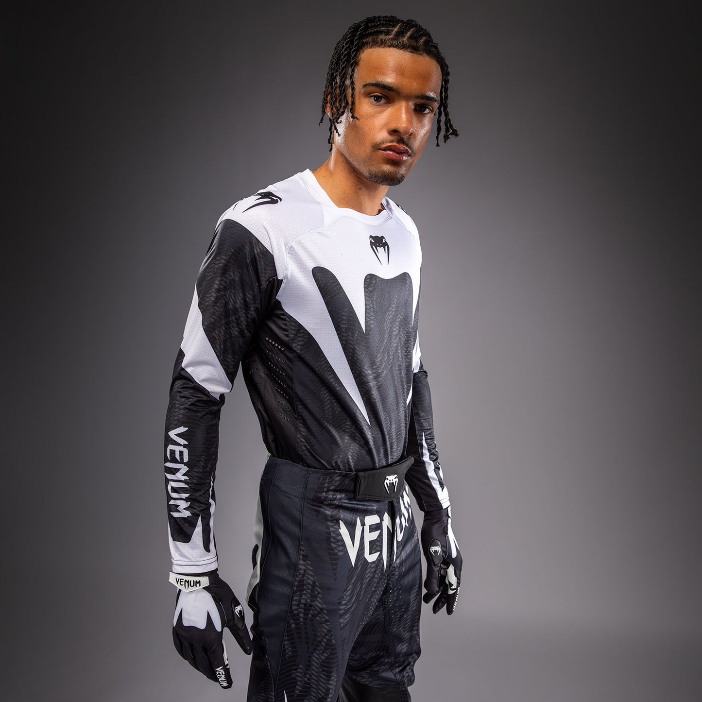 Venum MX Elite Motorsportsshirt - Zwart