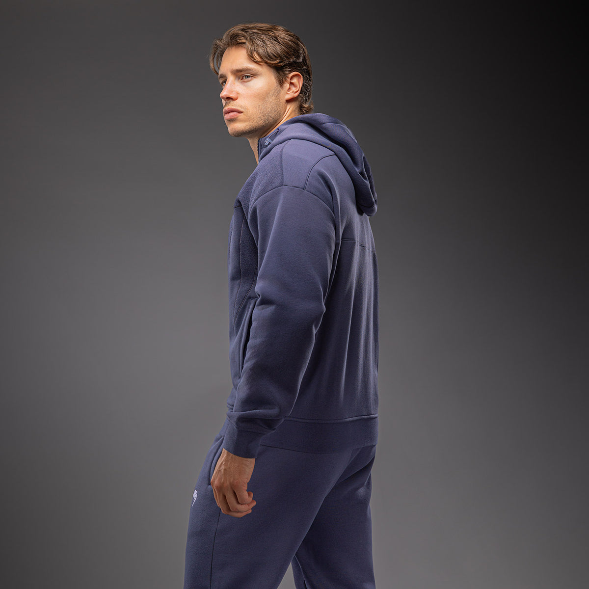 Venum Attack Fleece & Weave Trainingsjack - Blauw