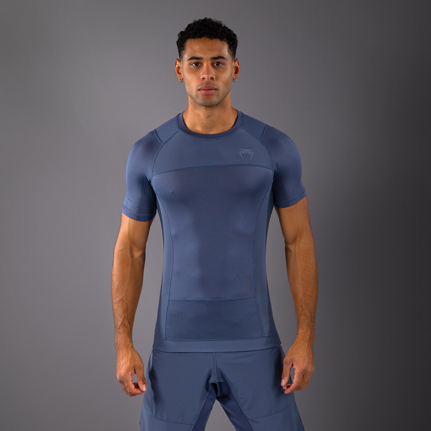 Venum G-Fit Air Korte Mouw Rashguard Heren - Mistblauw