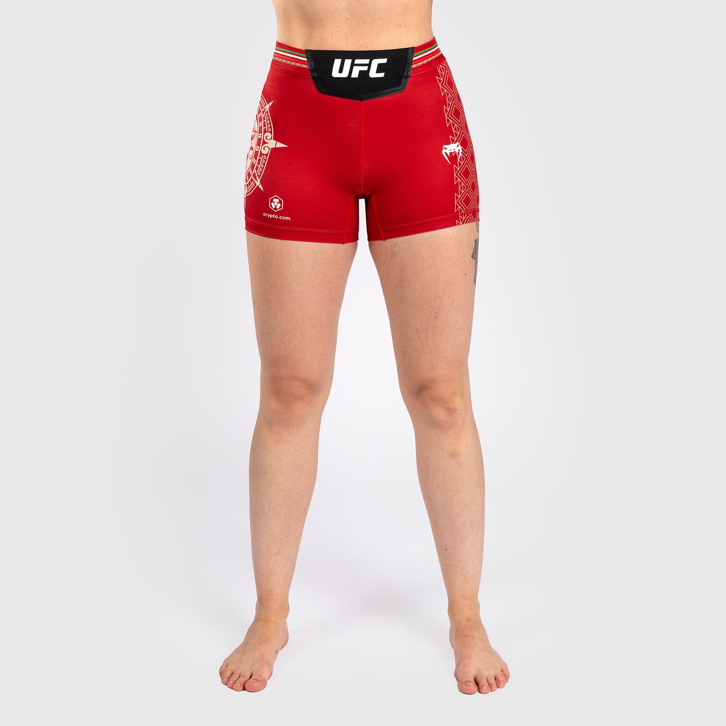 Noche UFC by Venum Authentic Fight Night Dames Vale Tudo Short - Short Fit - Rood