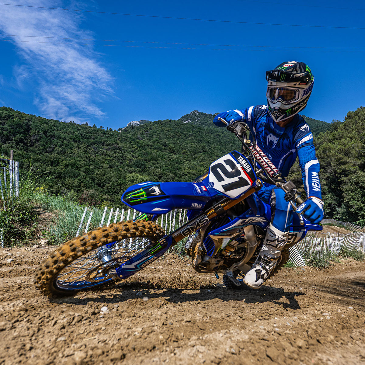Venum MX Elite Motorsportsshirt - Blauw