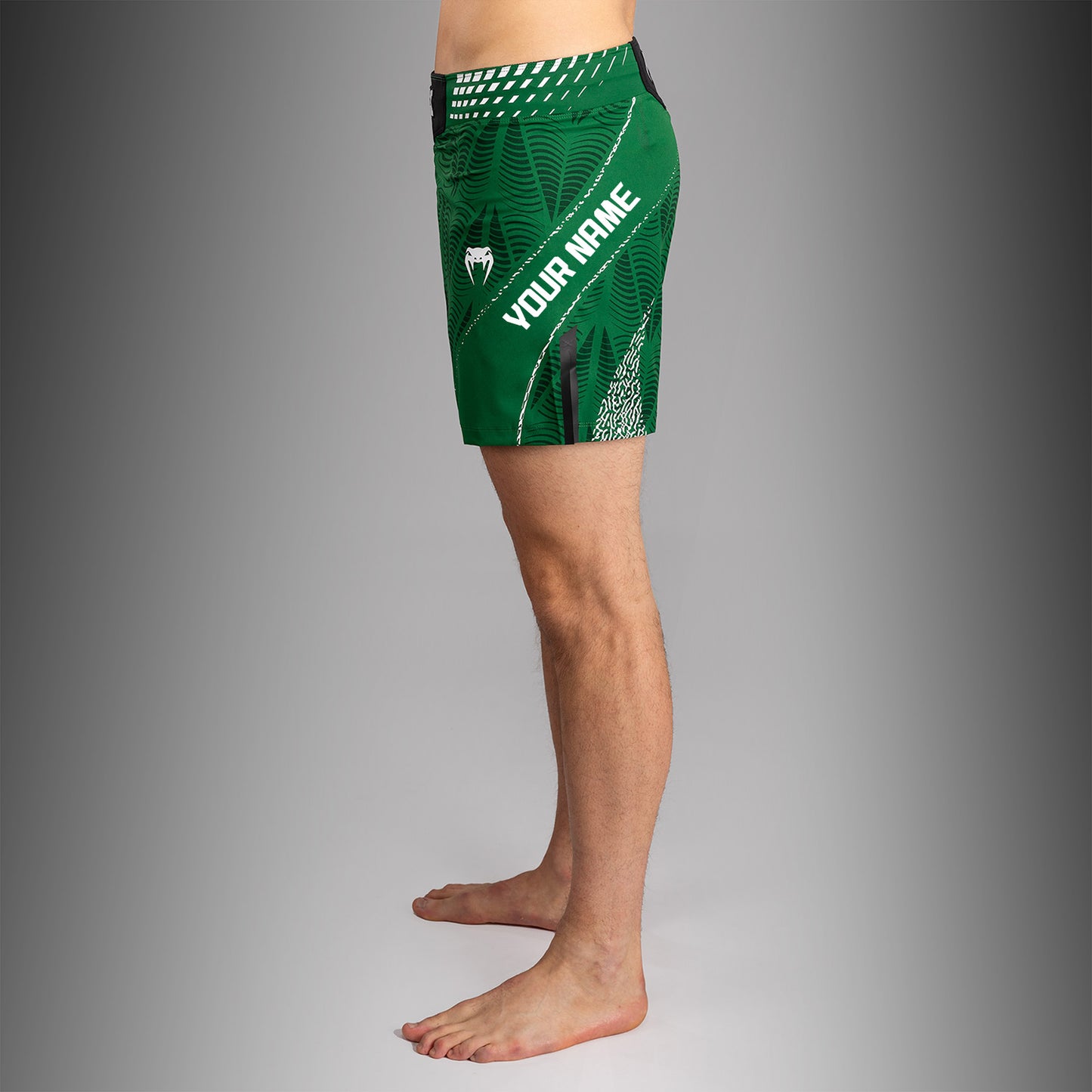 UFC Zenith by Venum Authentic Fight Night Short Fit Fight Short Heren Personalized - Groen