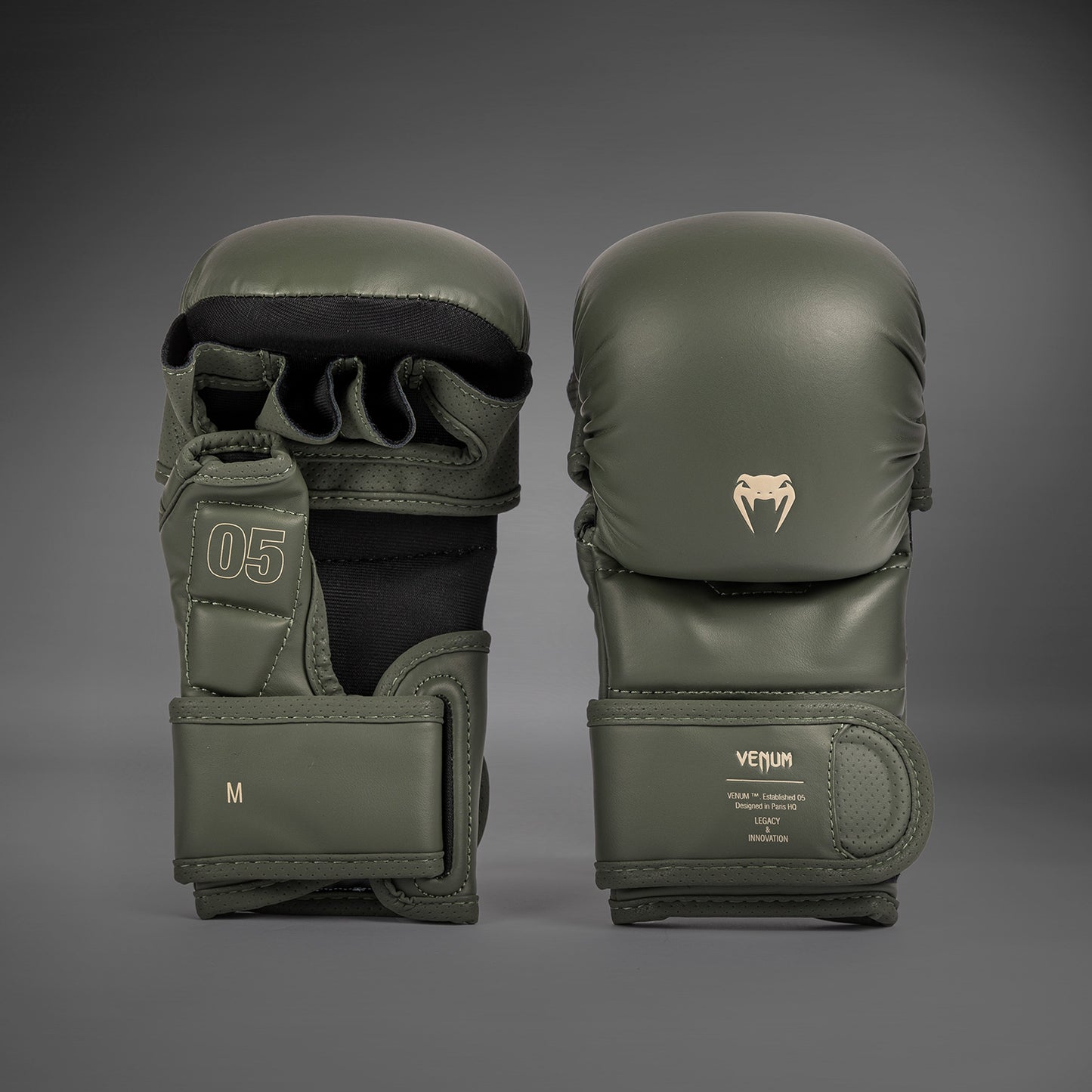 Venum Impact Evo MMA Sparring Handschoenen - Military Green