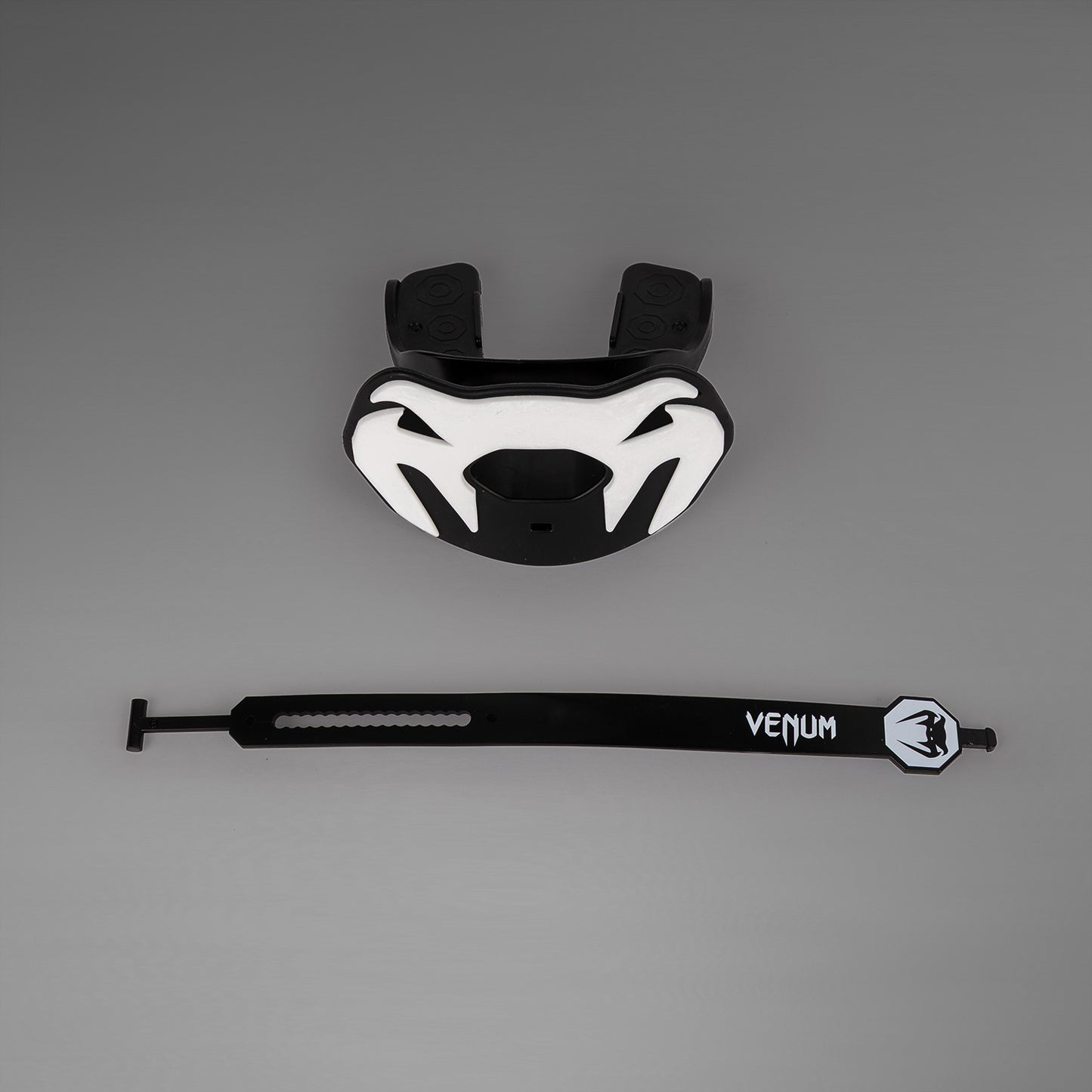 Venum Elite Lipguard Logo Edition - Zwart/Wit