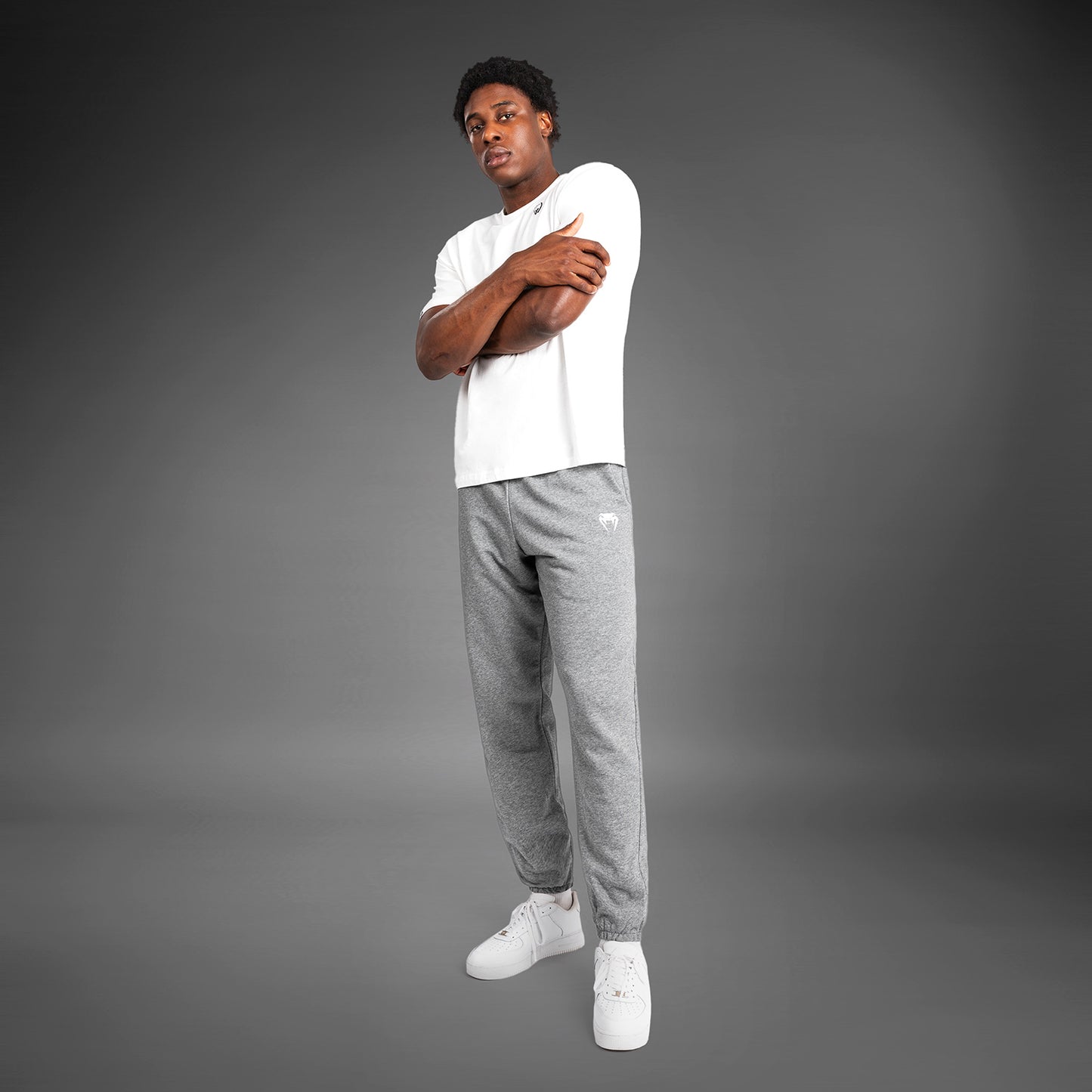 Venum Vortex XL Lite Heren Joggers - Licht Heather Grijs