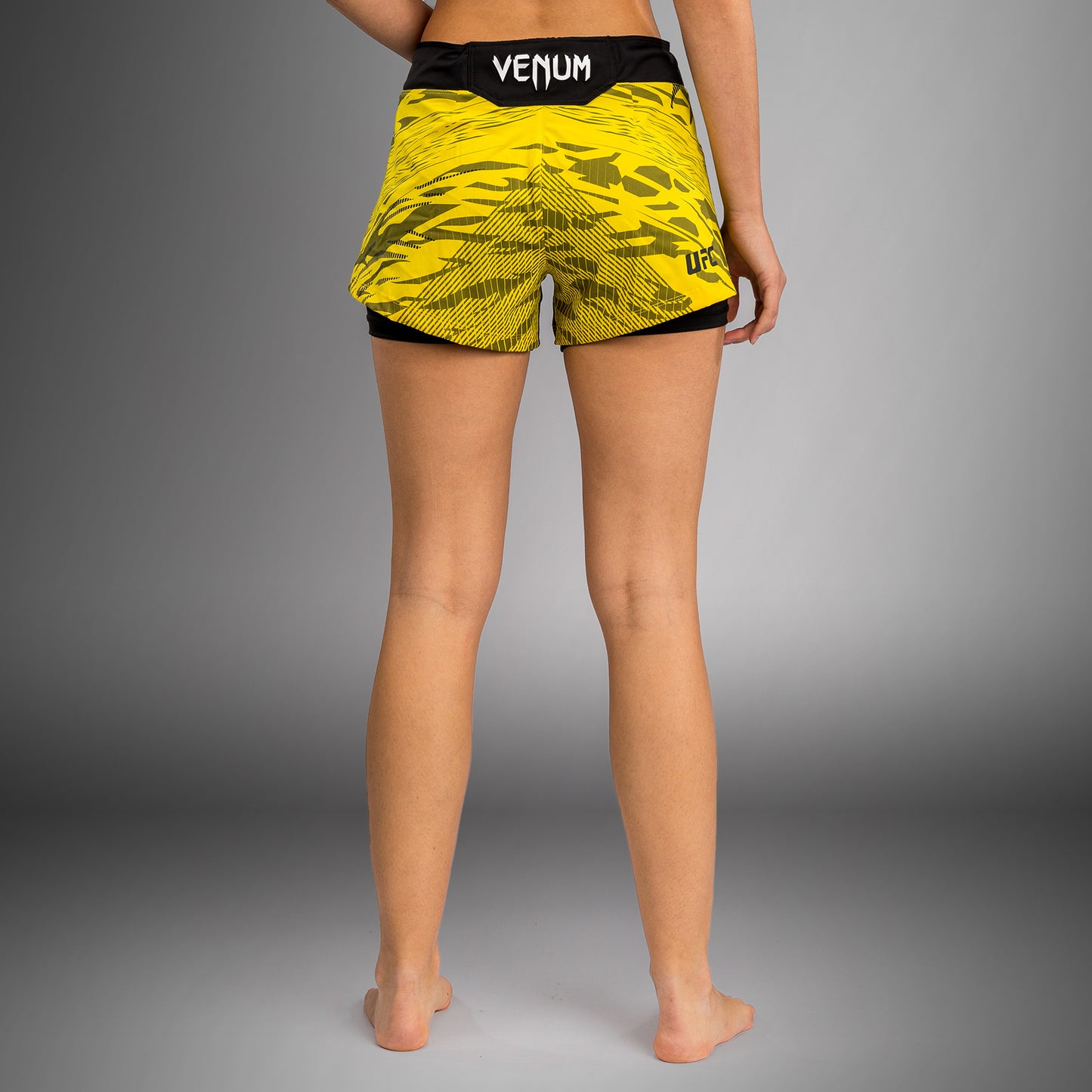 UFC Fusion by Venum Authentic Fight Night Fight Shorts voor Dames - Geel