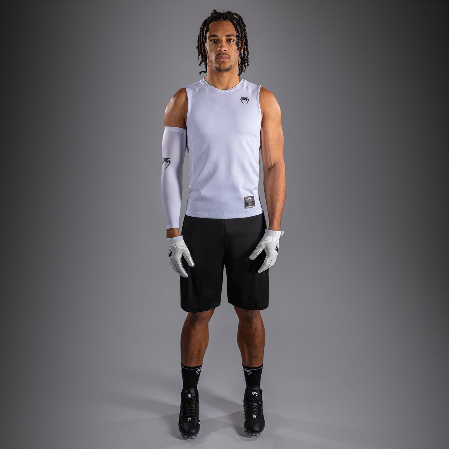 Venum Elite Football Mouwloos Compressie T-shirt - Wit