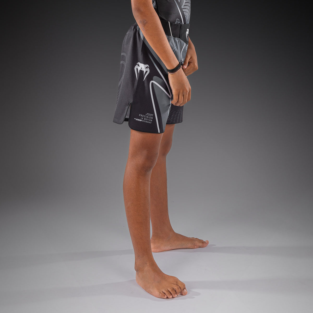Venum Crimson Viper 2.0 Fightshort voor kinderen - Zwart/Grijs