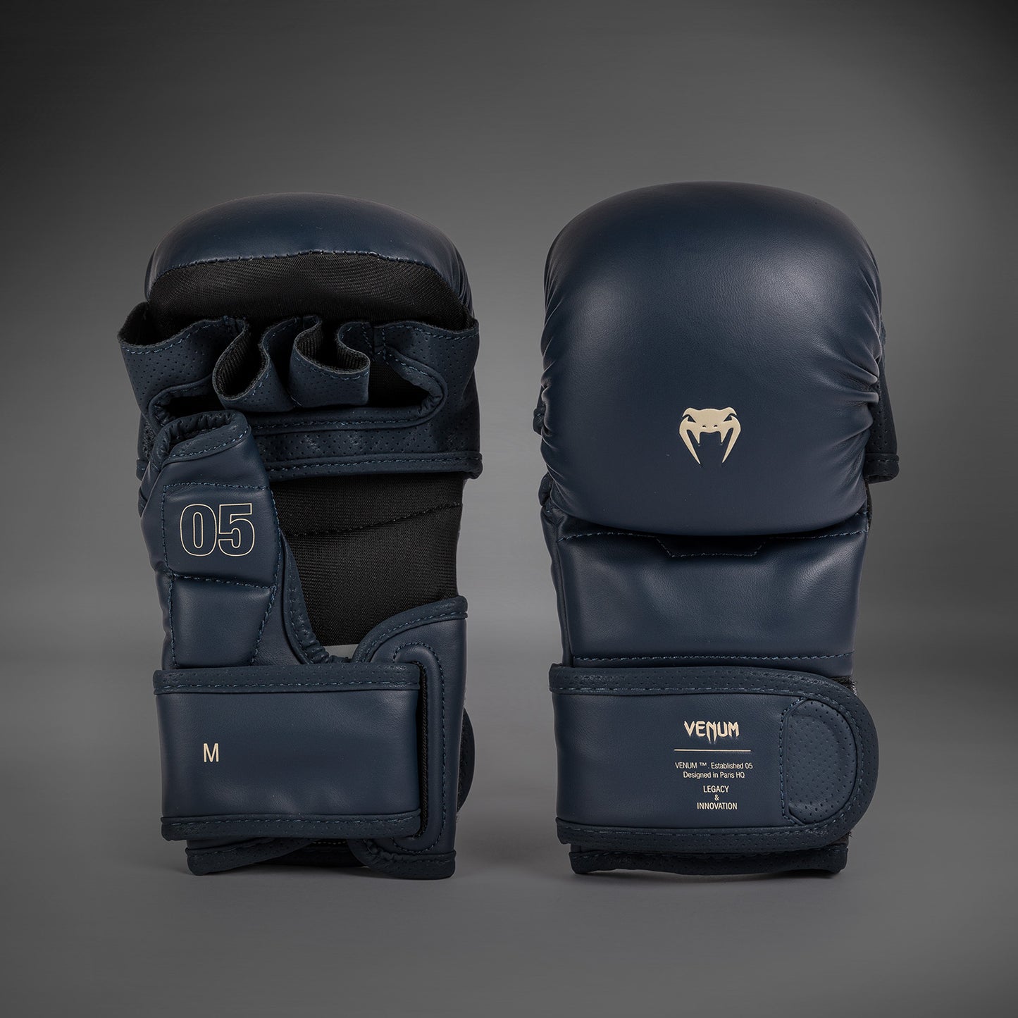 Venum Impact Evo MMA Sparring Handschoenen - Icy Blue