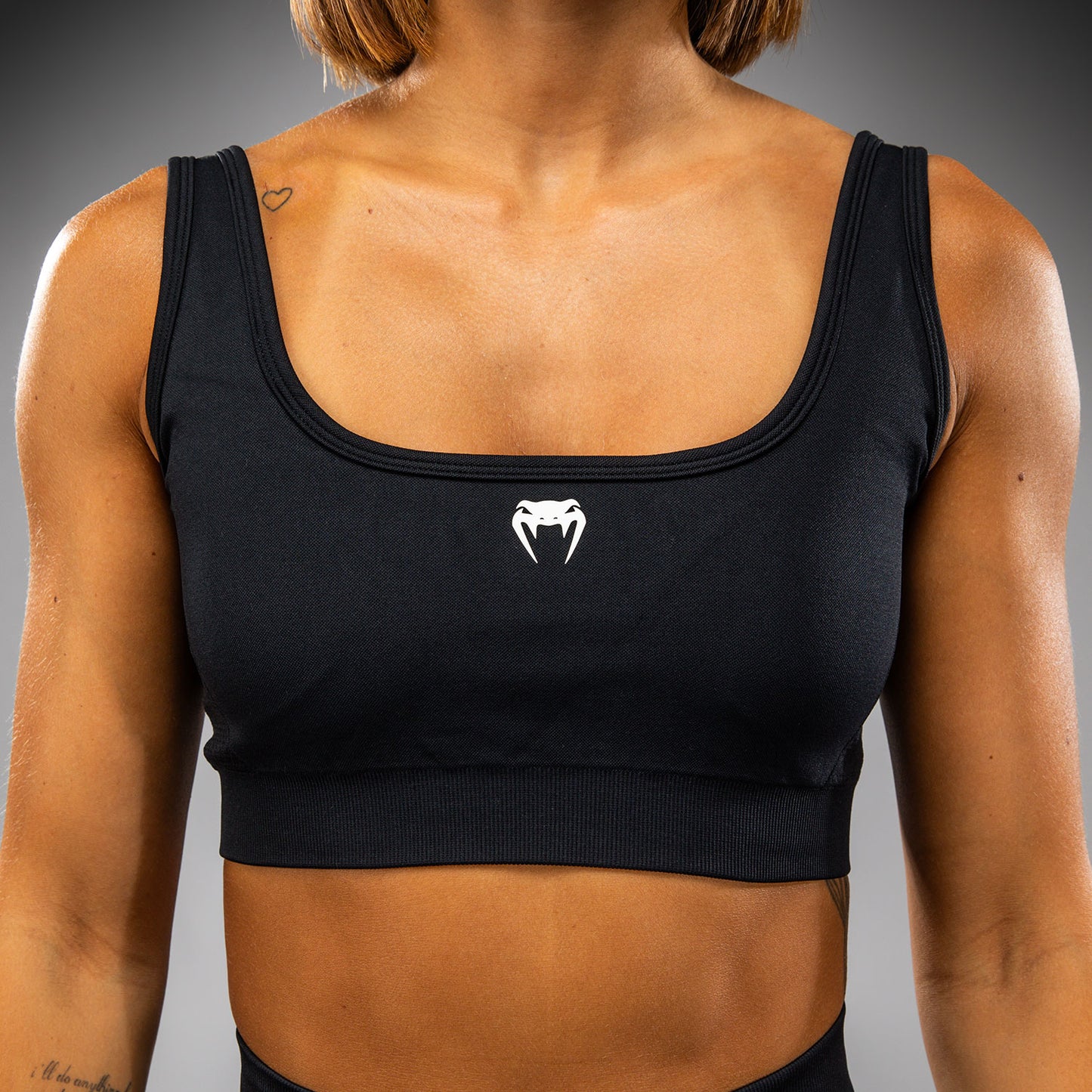 Venum Sculpt Lange Sportbeha – Zwart/Wit