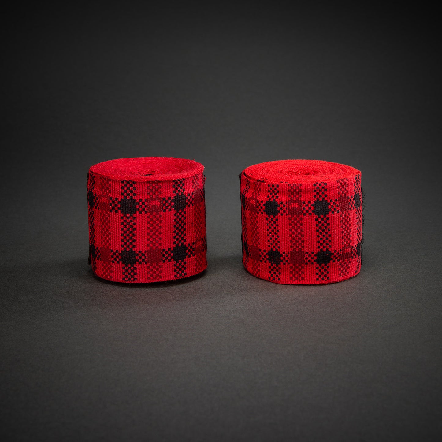 Venum Kontact Evo Tartan Boksbandages - Woedend Rood
