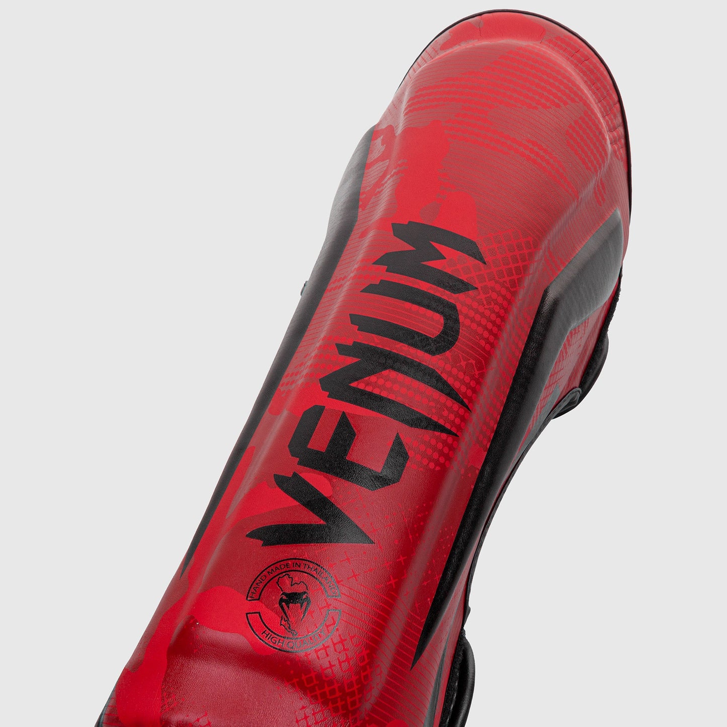 Venum Elite Scheenbeschermer - Rood Camo