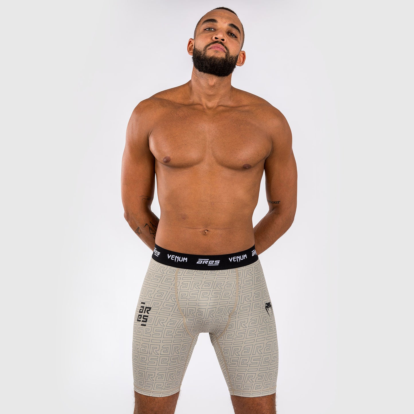 Venum x Ares 2.0 Compressieshort - Zand