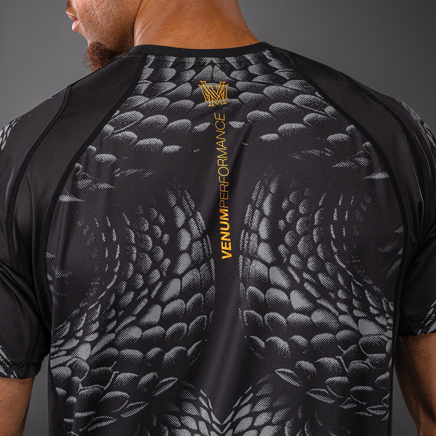 Venum Matupa Dry Tech T-shirt - Zwart/Grijs/Goud