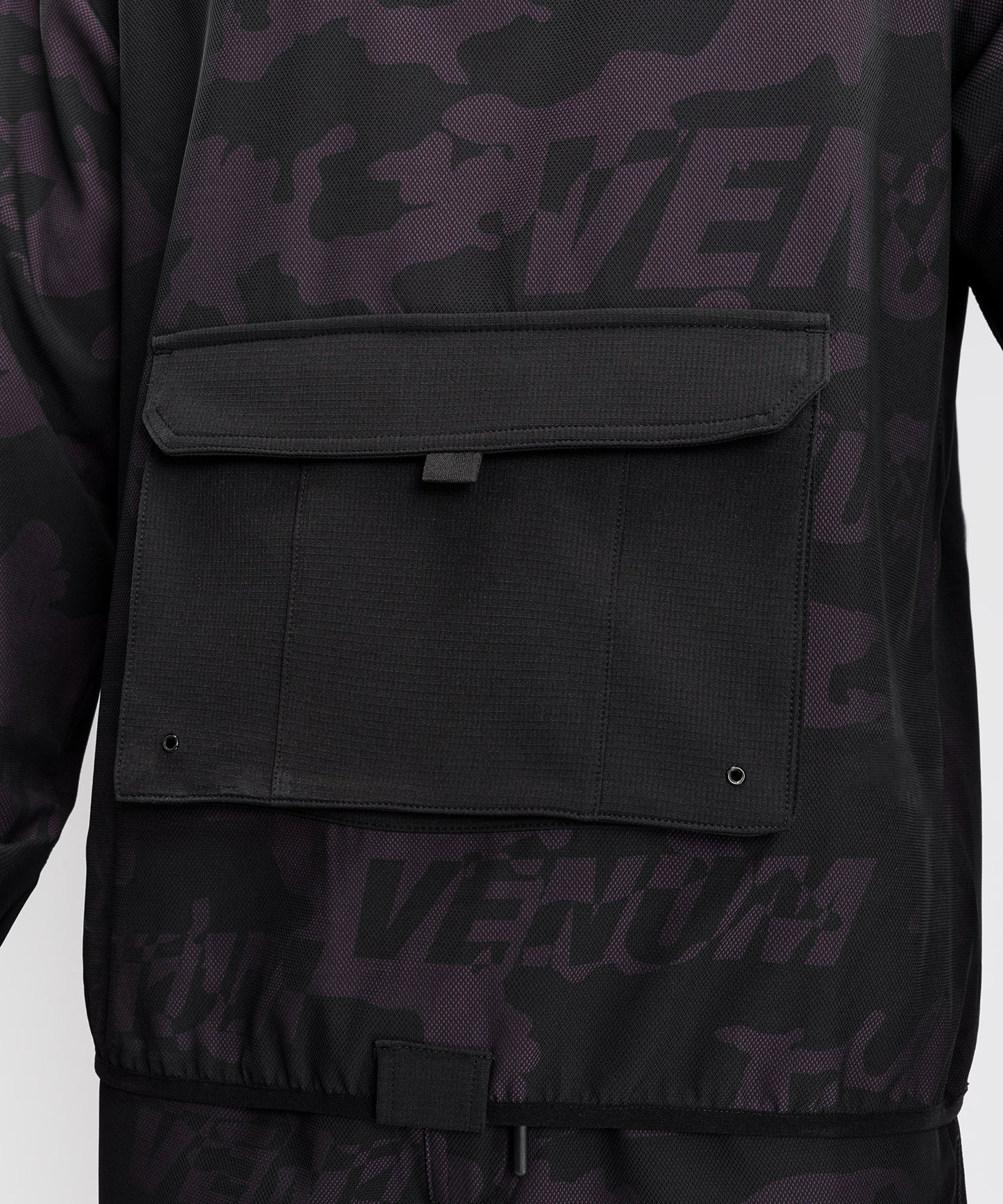 Venum Trooper Heren Trainingsjack - Zwart/Paarse