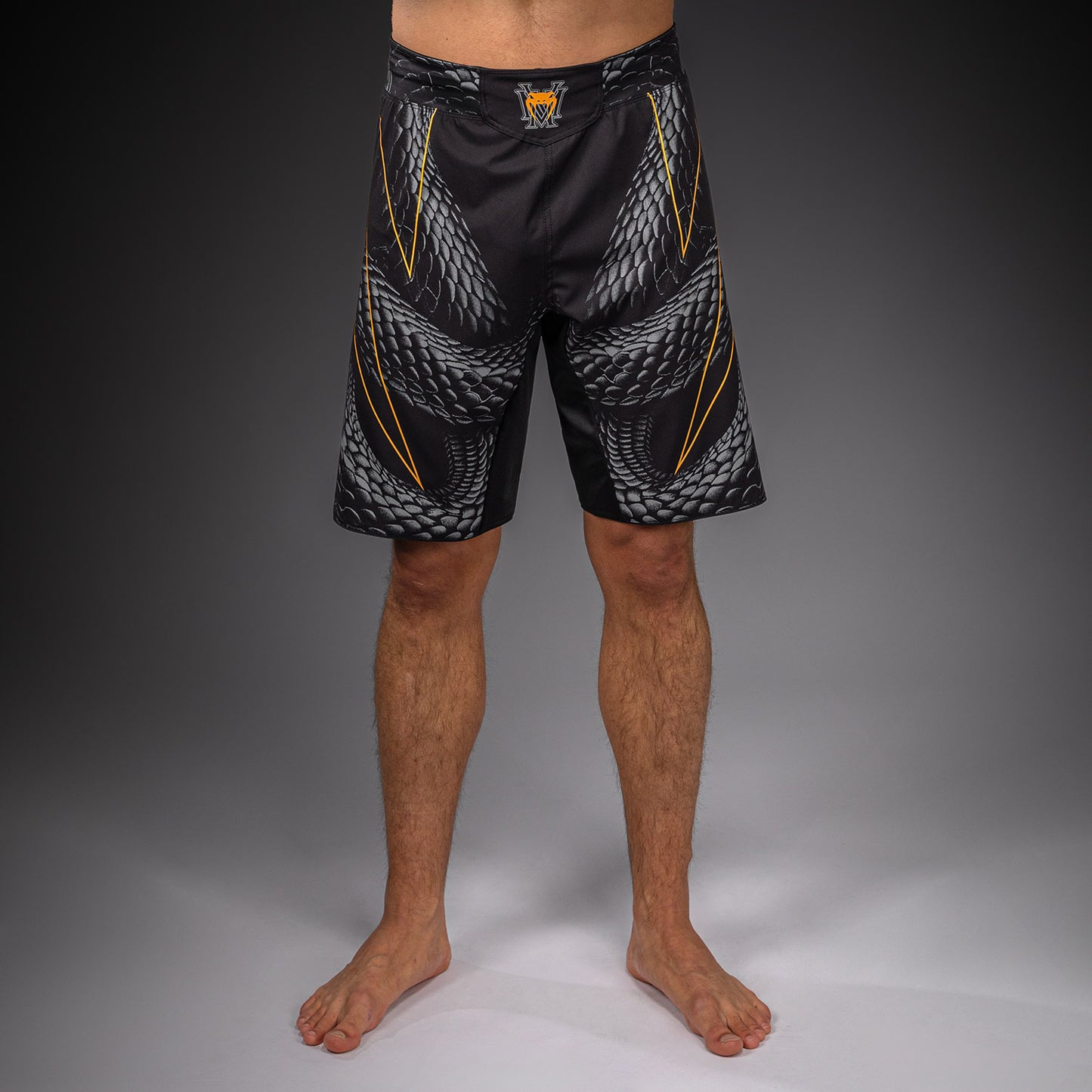Venum Matupa Fightshorts - Zwart/Grijs/Goud