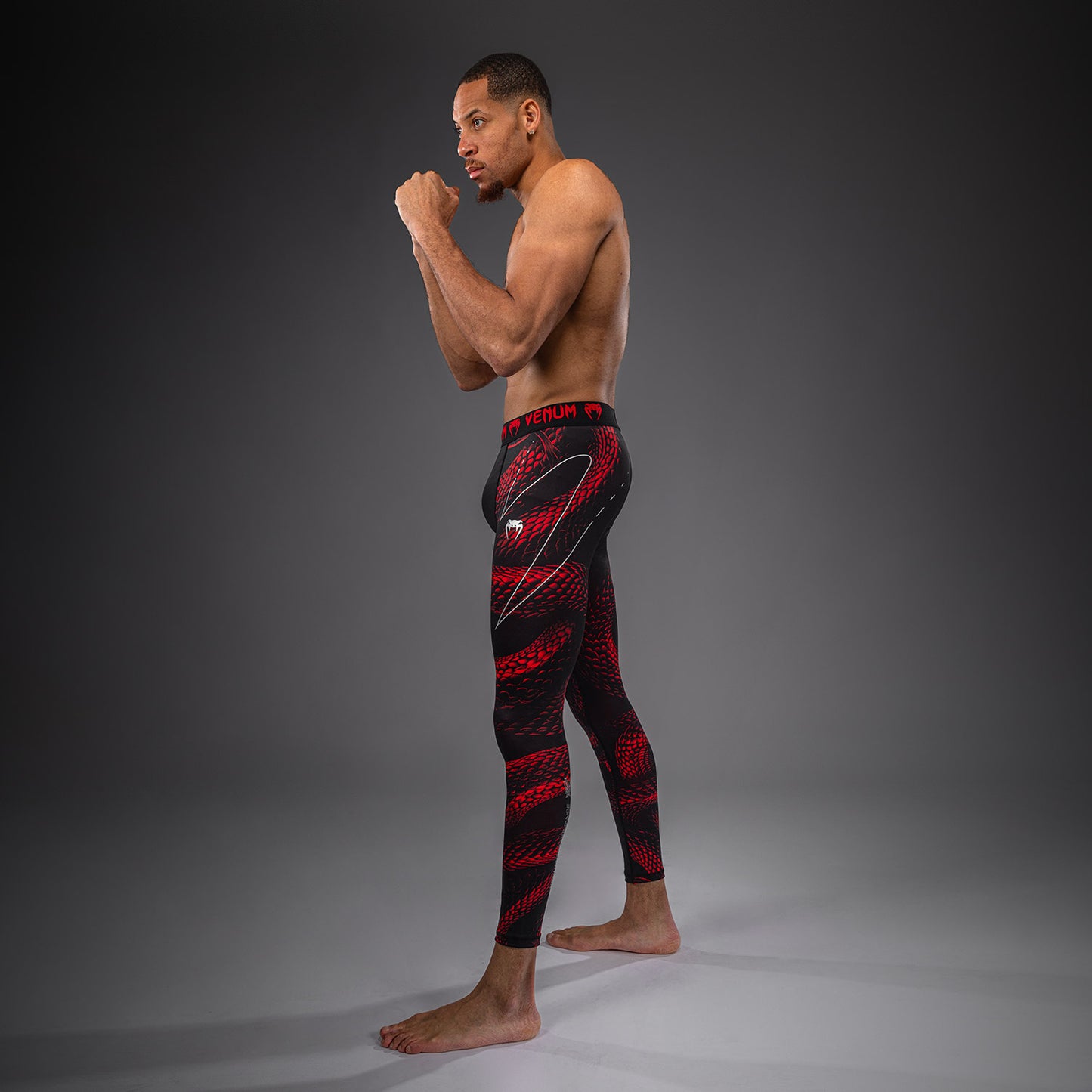 Venum Matupa Spats - Zwart/Rood/Zilver