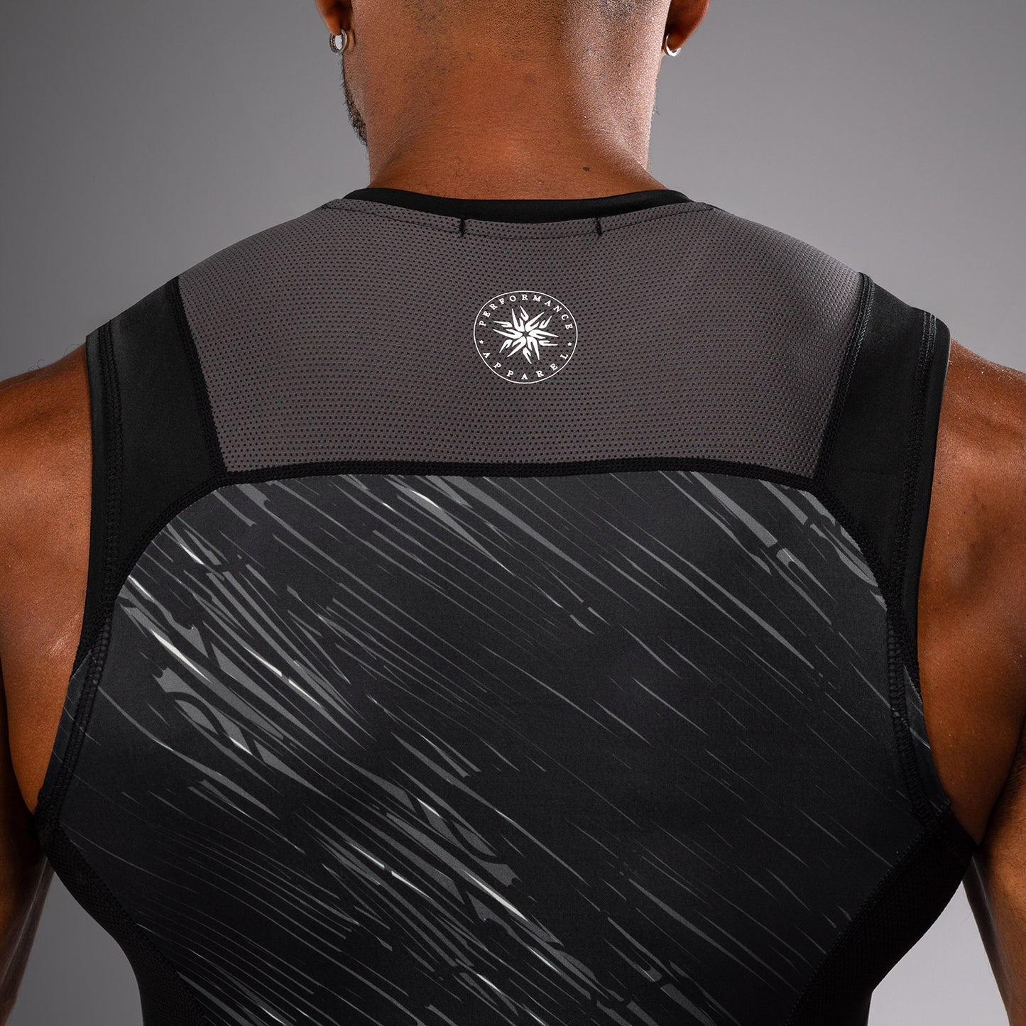 Venum Rapid Mouwloze Rashguard - Zwart/Stormgrijs