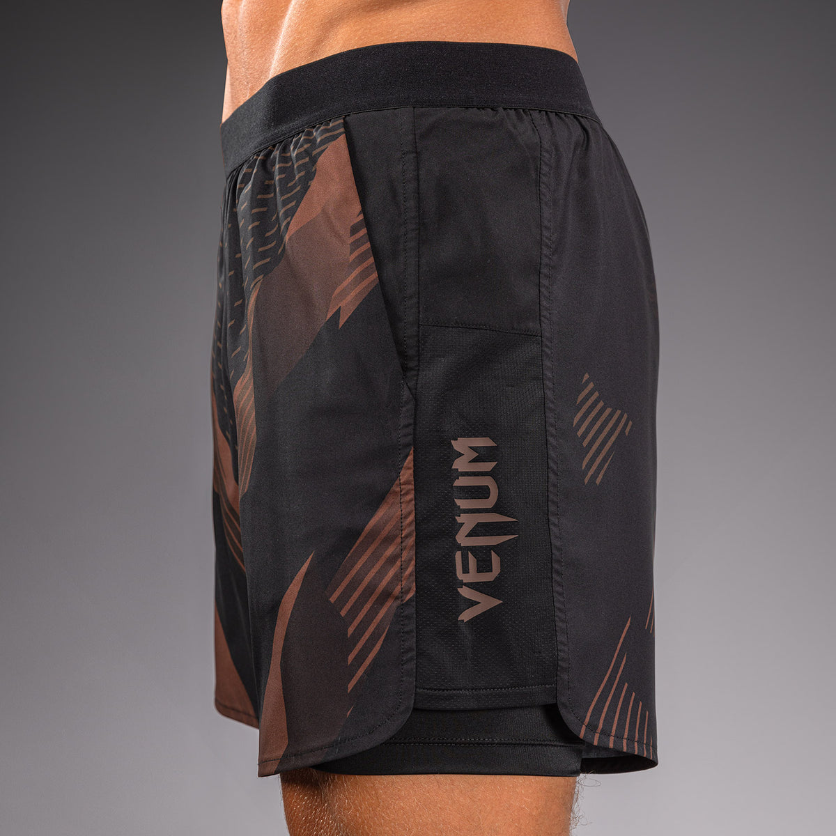 Venum No-Gi 6.0 Trainingsshort - Zwart/Bruin
