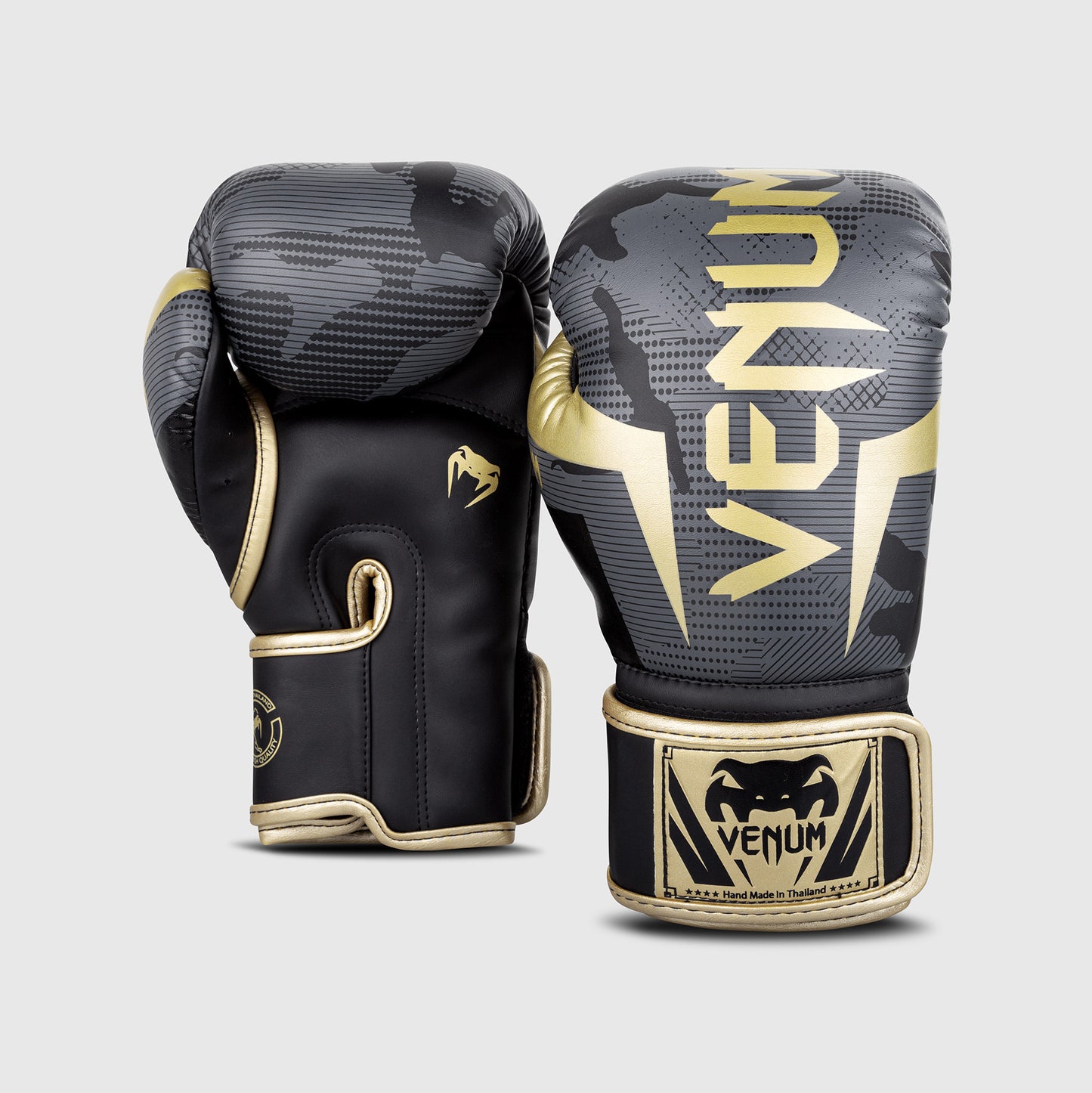 Venum Elite Bokshandschoenen - Camo/Goud