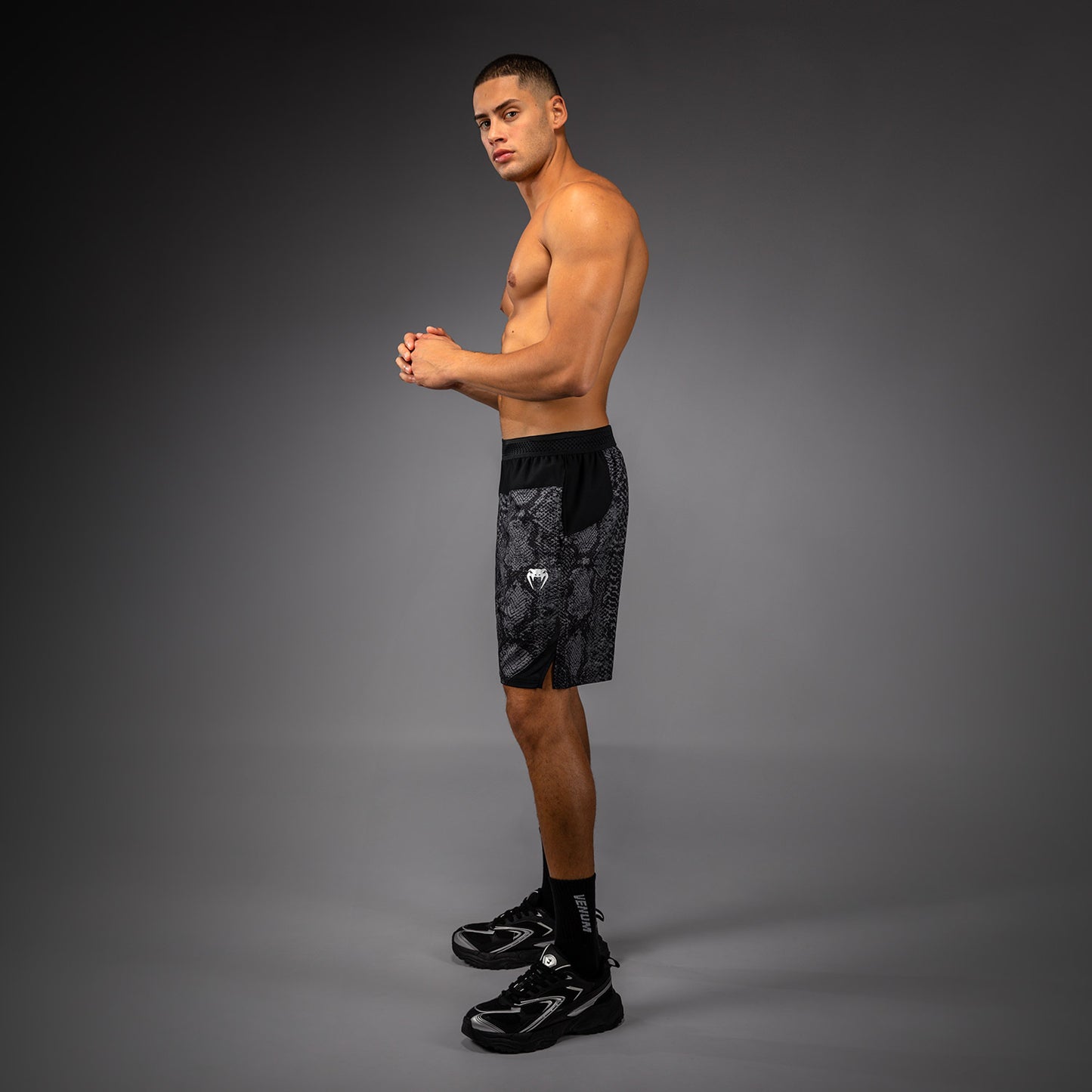 Venum G-Fit Scales Trainingshort – Zwart/Antracietgrijs