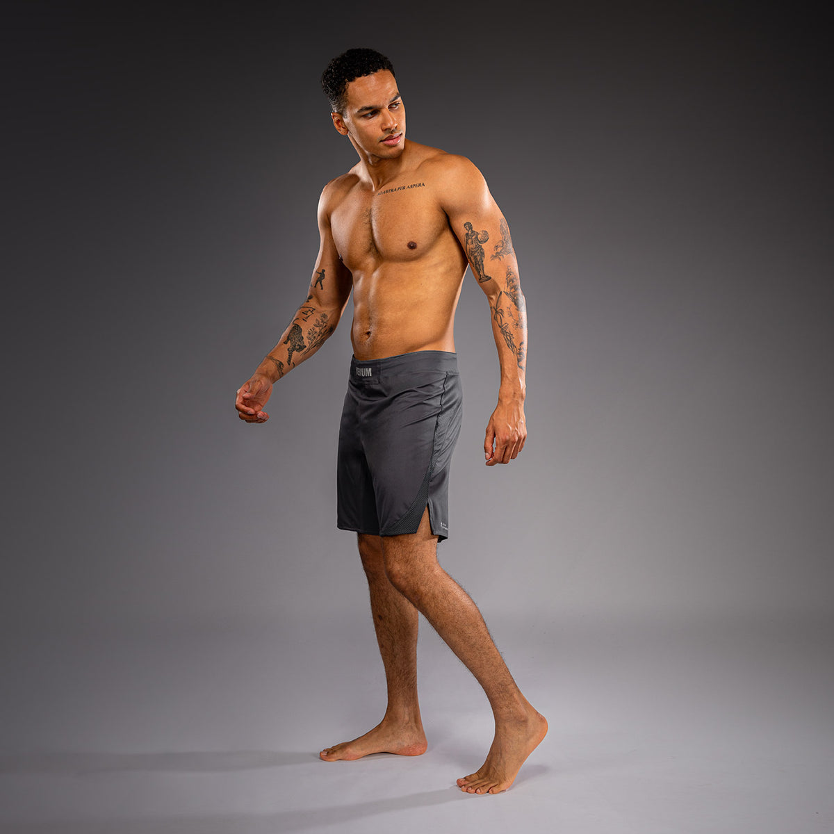 Venum G-Fit Scale Fightshort - Grijs
