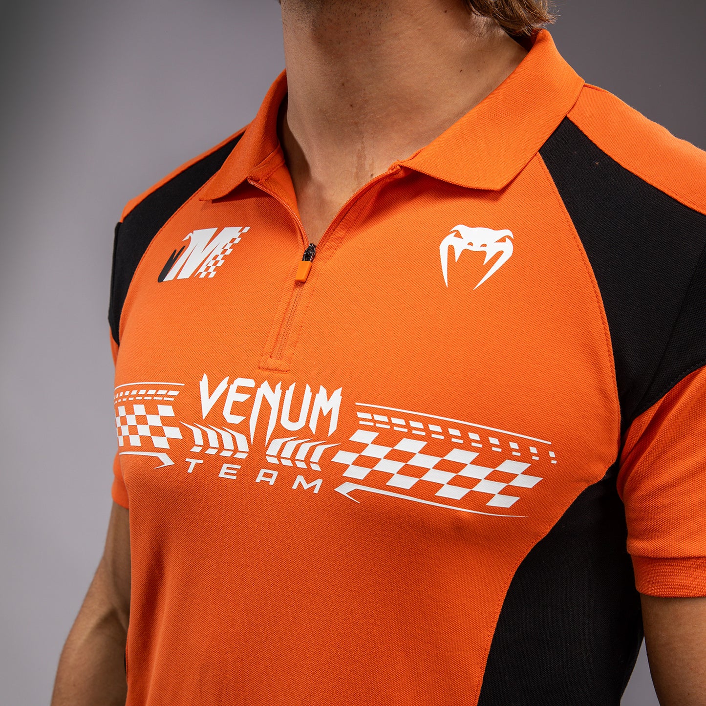 Venum Motorsport Katoenen Polo - Tangerine