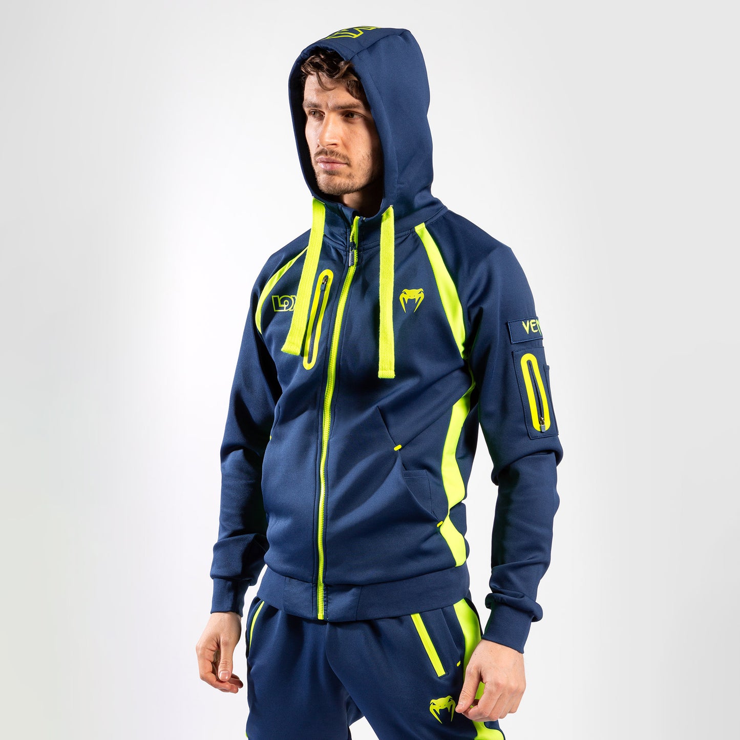 Venum Origins Hoodie Loma Edition - Blauw/Geel