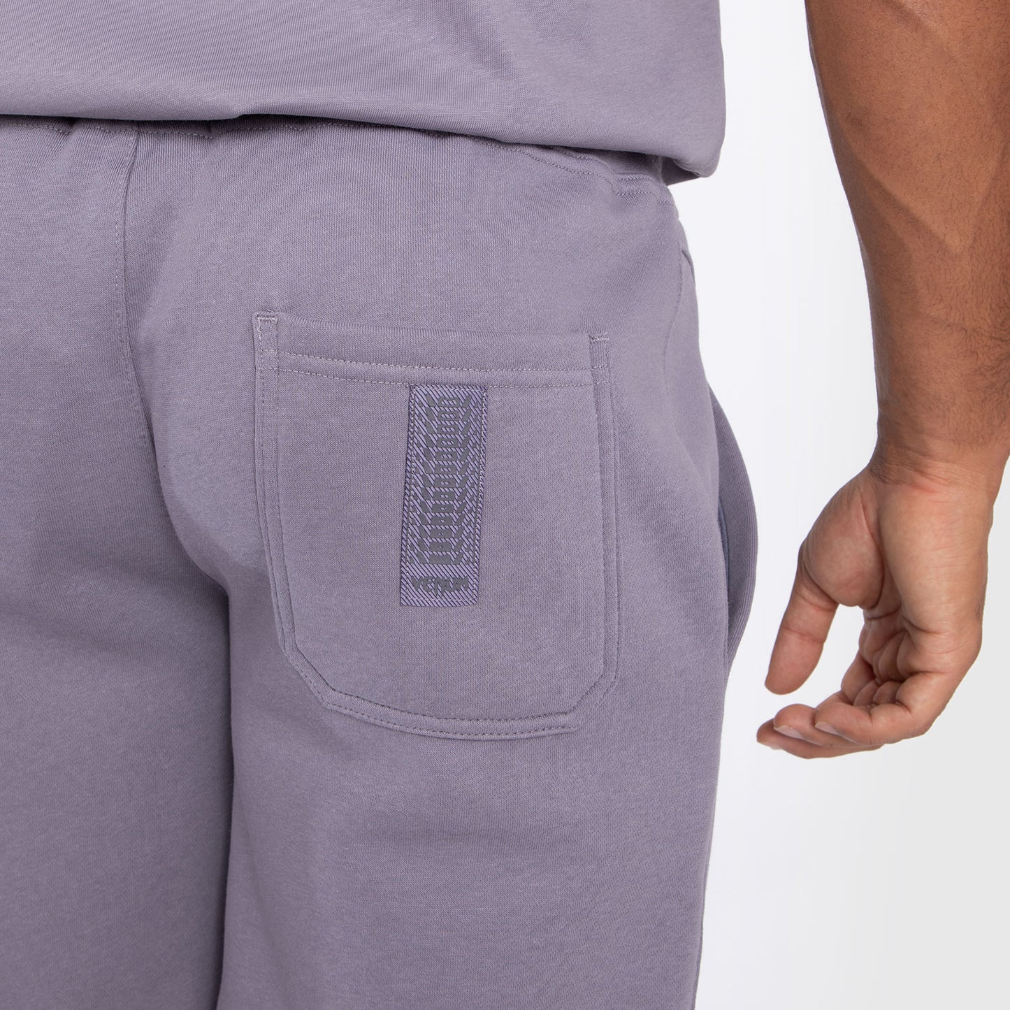 Venum Silent Power Katoenen korte broek - Lavendel grijs