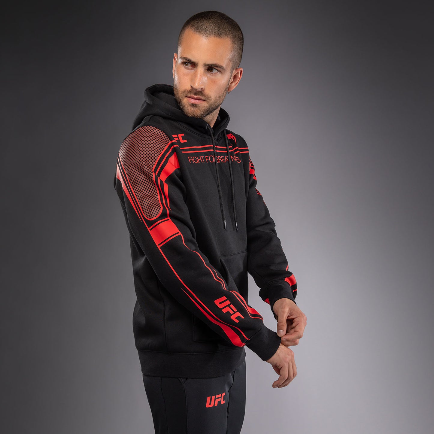 Venum UFC Unity by Venum Authentic Fight Week Heren Hoodie - Zwart