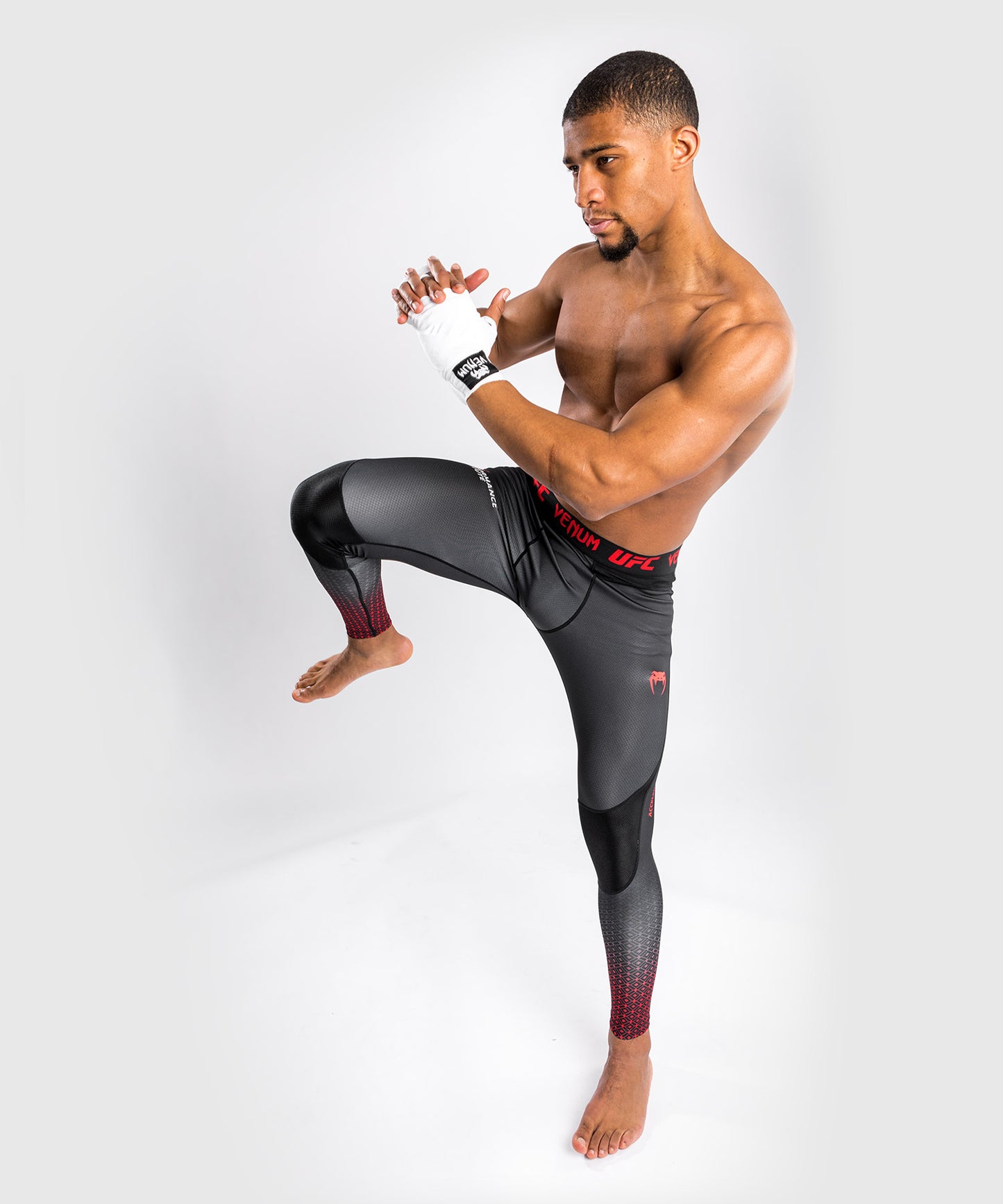 Venum UFC Performance Institute Compressiebroek - Zwart/Rood