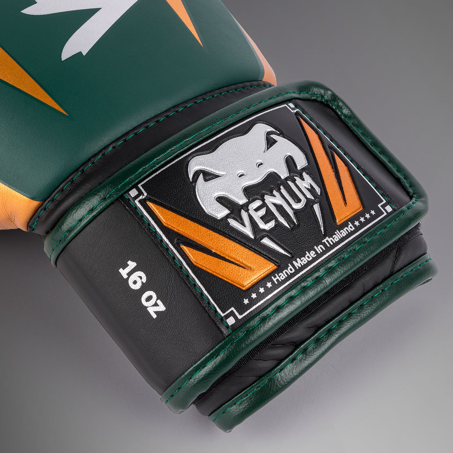 Venum Elite Bokshandschoenen - Groen/Brons/Zilver