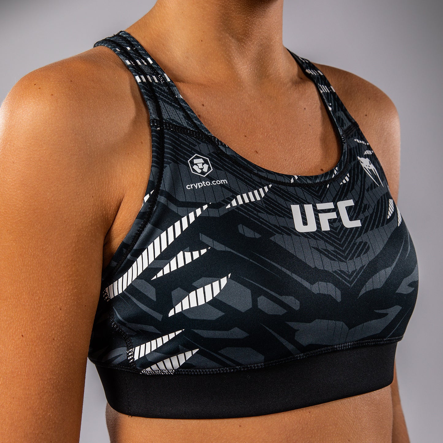 UFC Fusion by Venum Authentic Fight Night Sport-BH voor Dames - Zwart