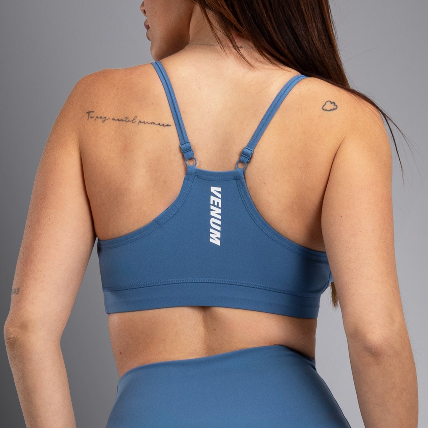 Venum Essential Dames Low Impact Sports Bra - Stormblauw