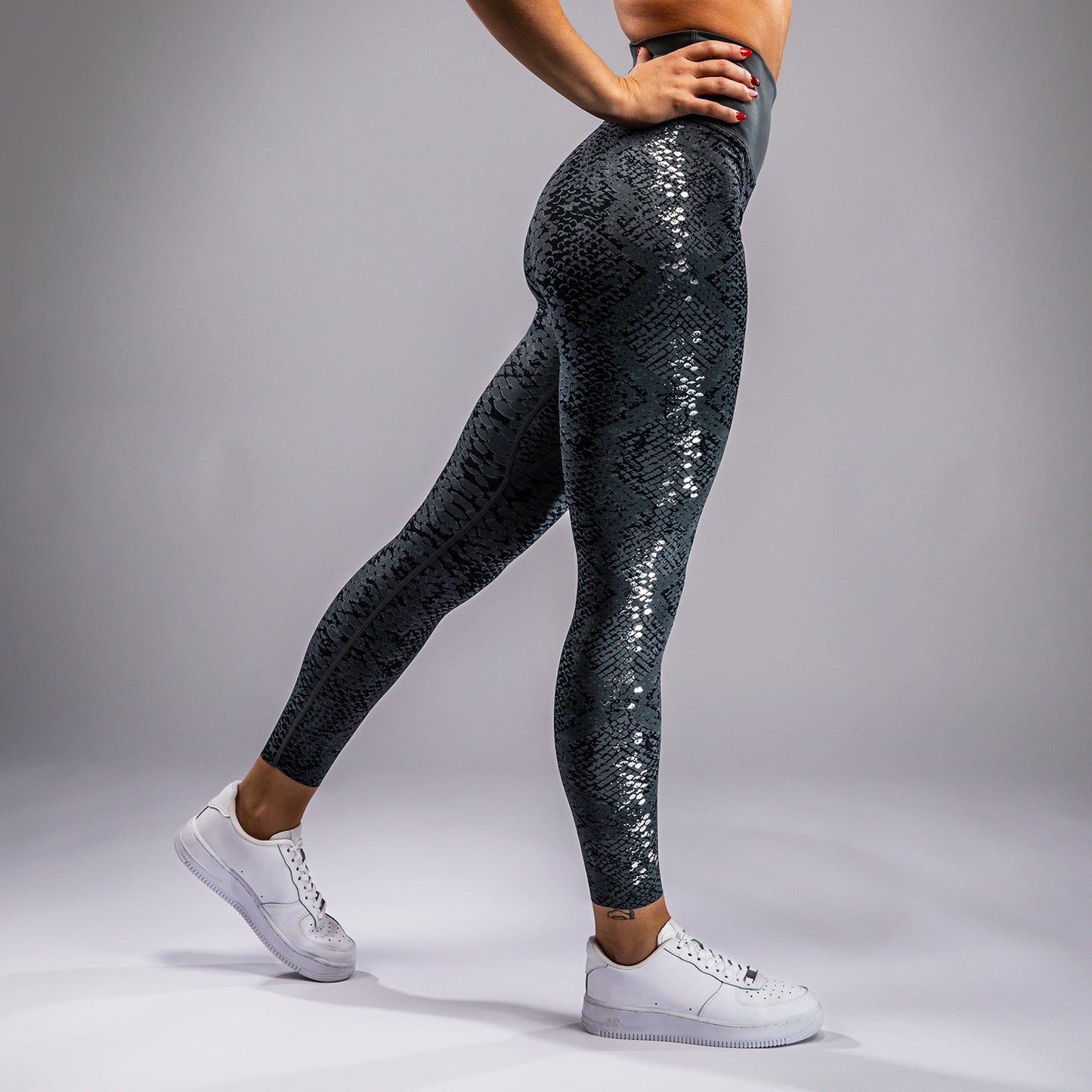 Venum Amazonia Dames Leggings Met Volledige Lengte - Donkergrijs