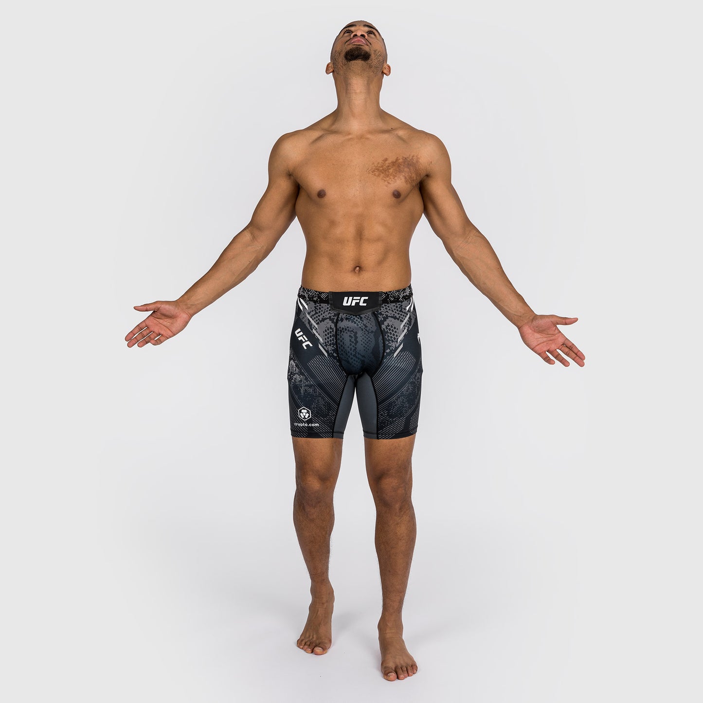 UFC Adrenaline by Venum Authentic Fight Night Heren Vale Tudo Short - Zwart