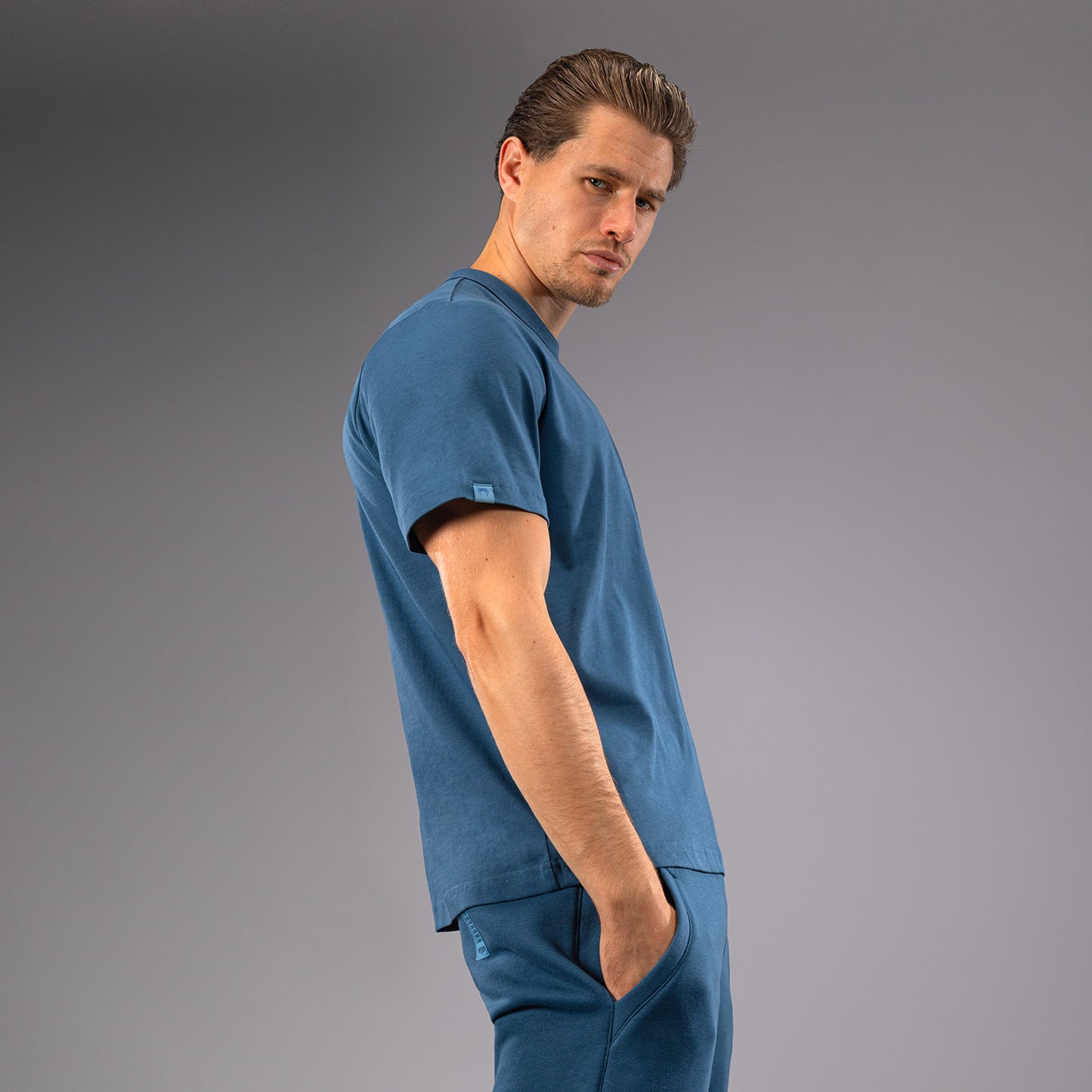 Venum Silent Power T-Shirt - Pauwblauw