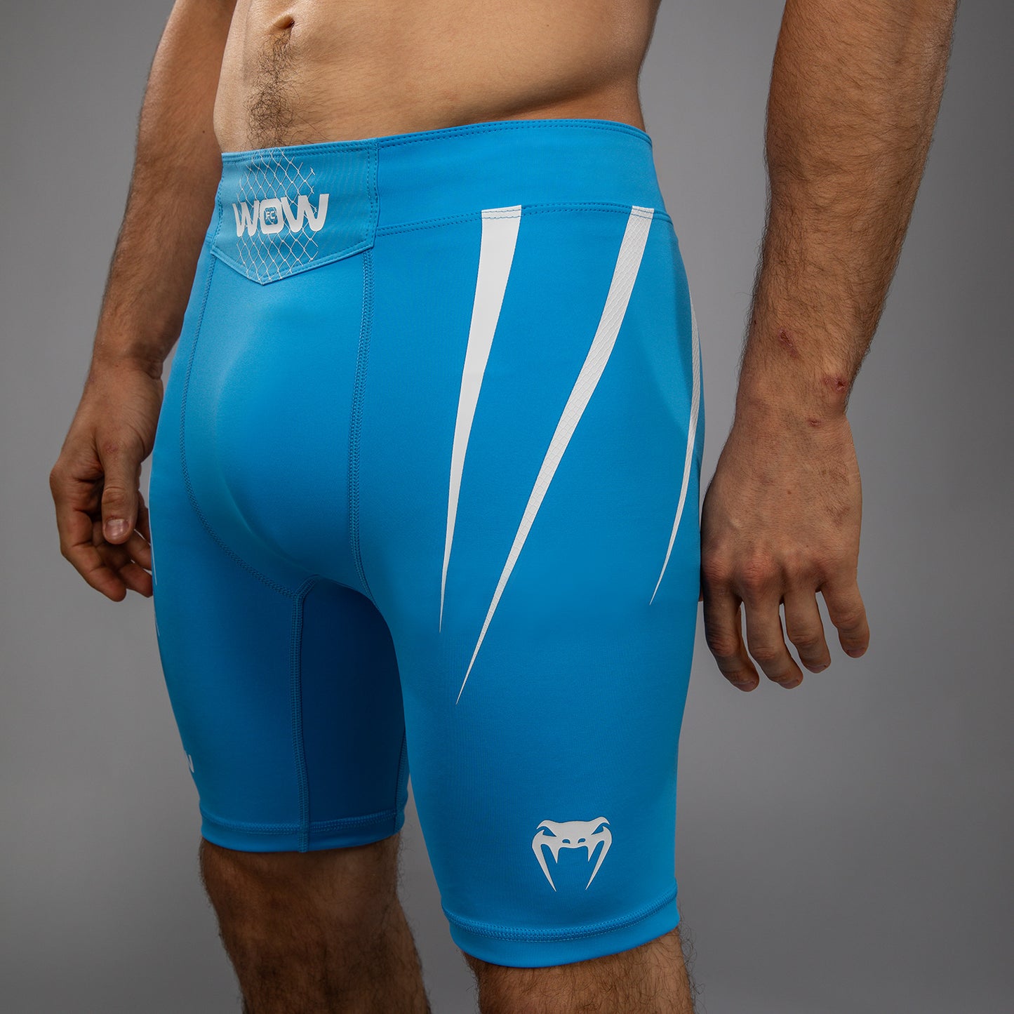 Venum x WOW FC Pacific Blue Men’s Vale Tudo Shorts