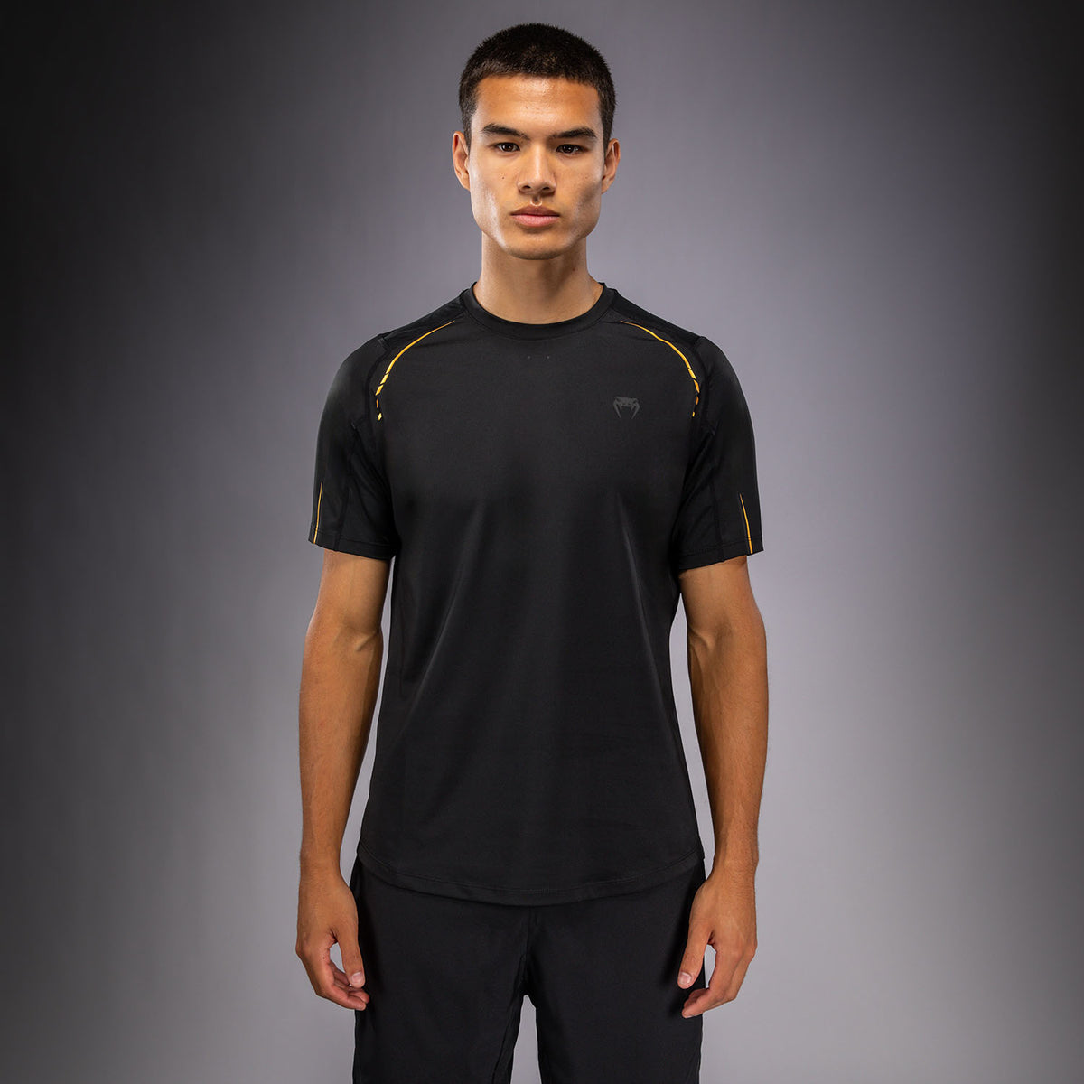 Venum G-Core Dry Tech T-shirt - Zwart/Goud