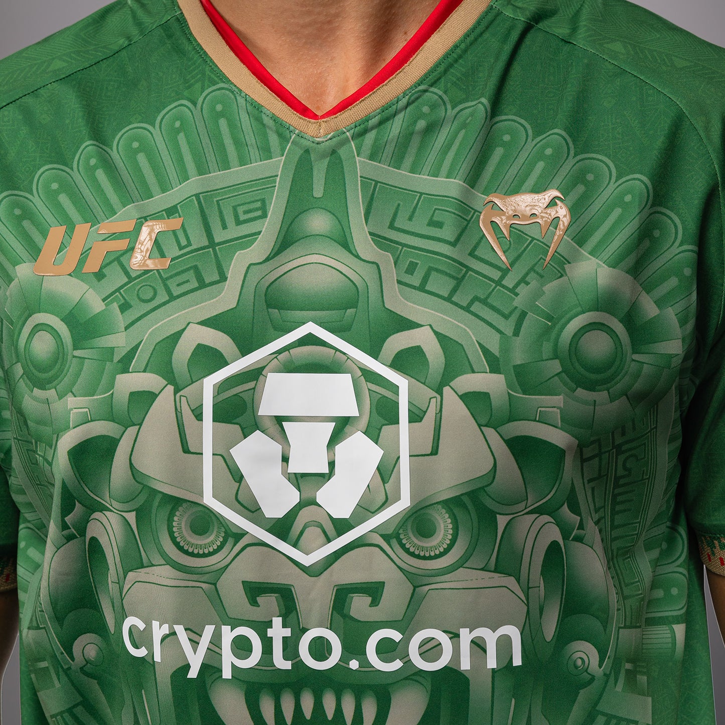 Noche UFC 2.0 By Venum Authentic Fight Night T-shirt - Groen