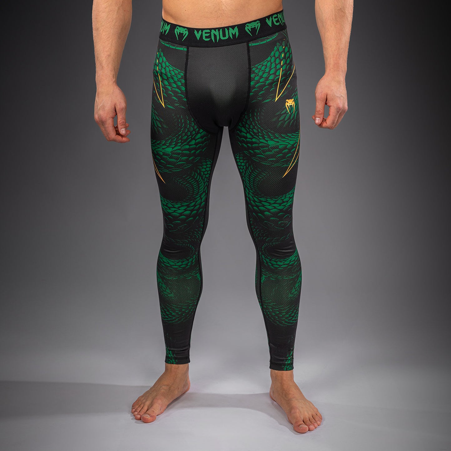 Venum Matupa Spats - Zwart/Groen/Goud