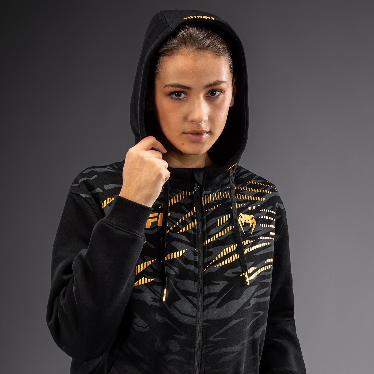 UFC Fusion by Venum Replica Zip-Hoodie voor Dames - Champion