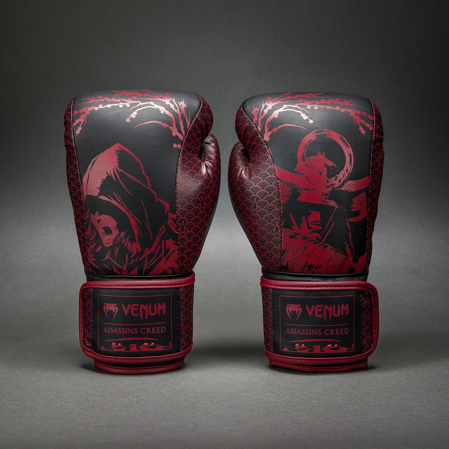 Venum x Assassin’s Creed Shadows Bokshandschoenen - Bordeaux/Zwart