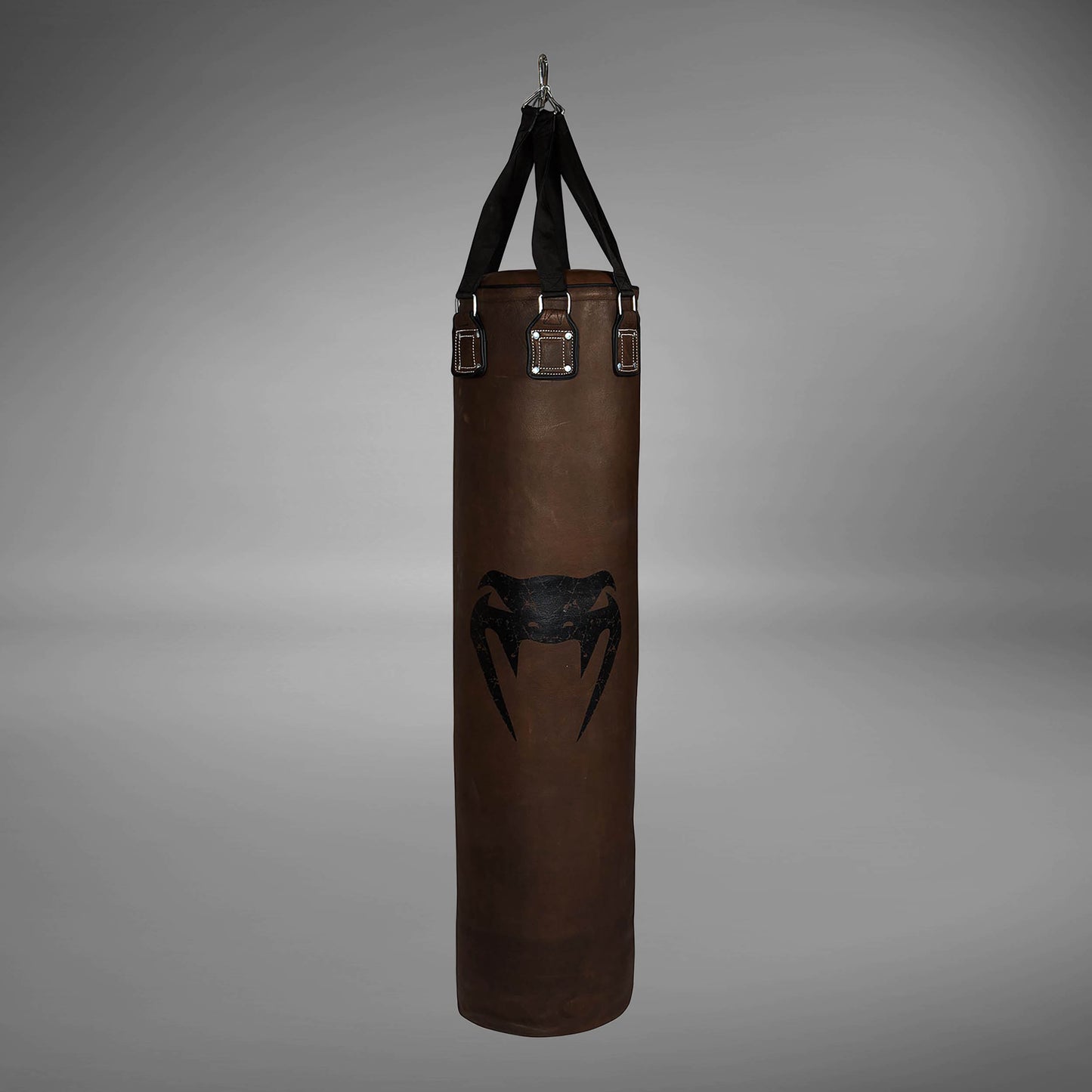 Venum Vintage zware bokszak - bruin - gevuld - rundleer